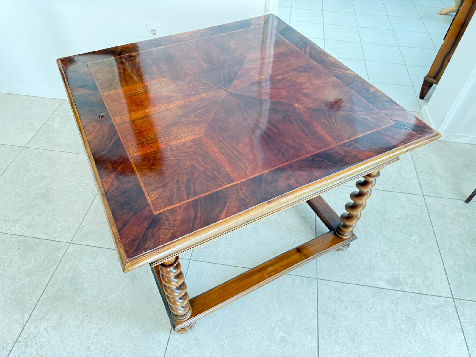 Barock Tisch Esstisch Antik Refektoriumtisch Antiquität Neo Barock D2867