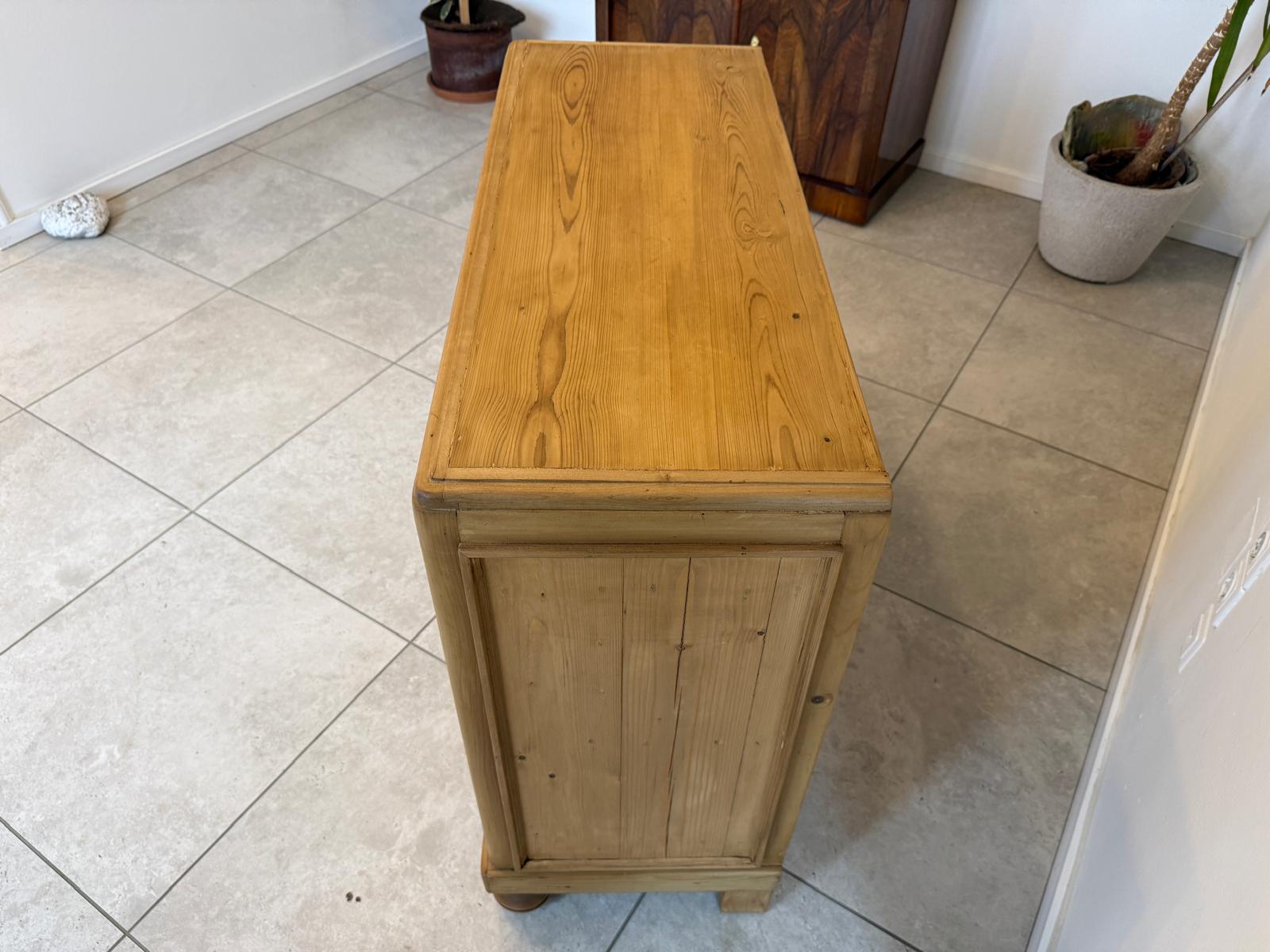 Jugendstil Ladenkommode Bauernmöbel Bauernmöbel Bauernschrank Weichholz D1124