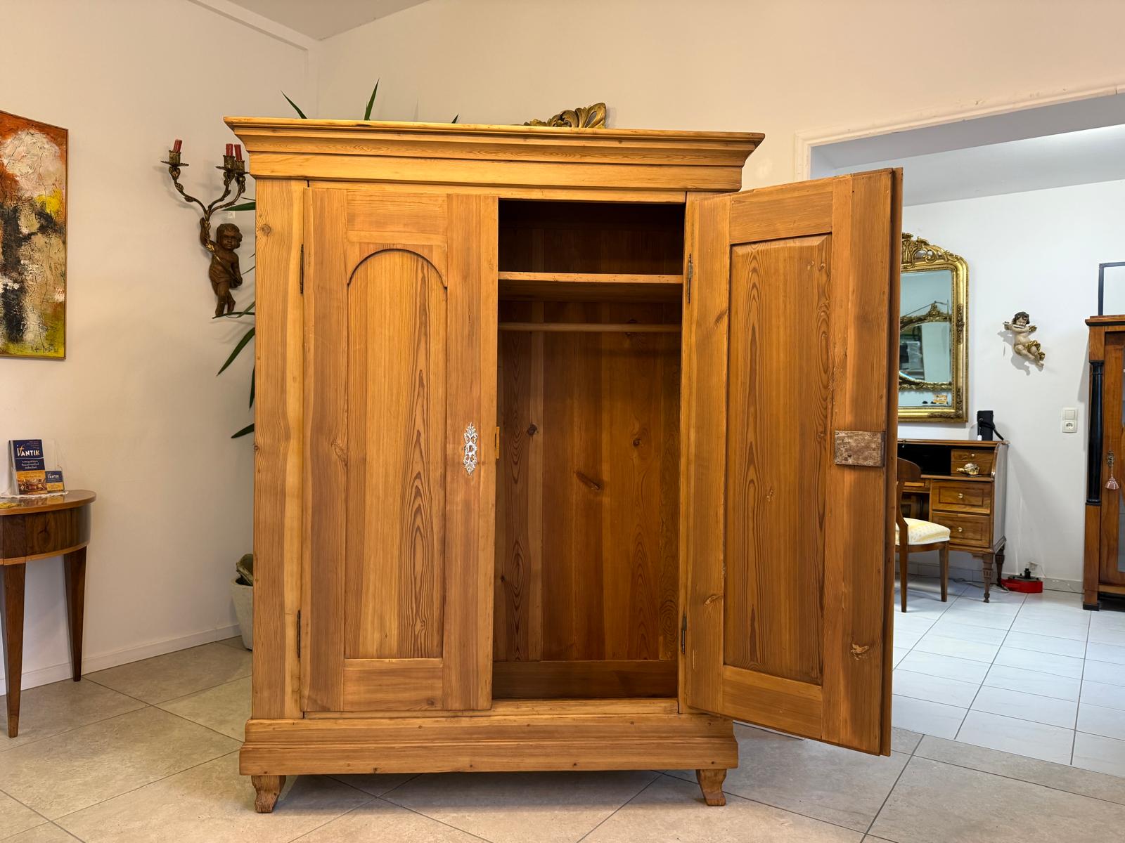 Originaler Bauernschrank Biedermeierschrank Hallenschrank Bauernkasten G2260