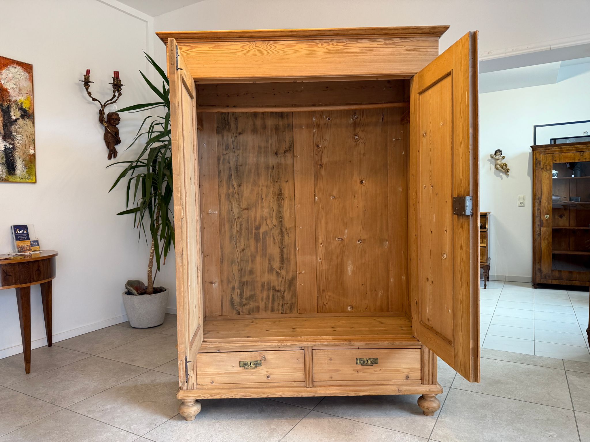SALE Gründerzeit Bauernschrank Biedermeier Schrank G2230