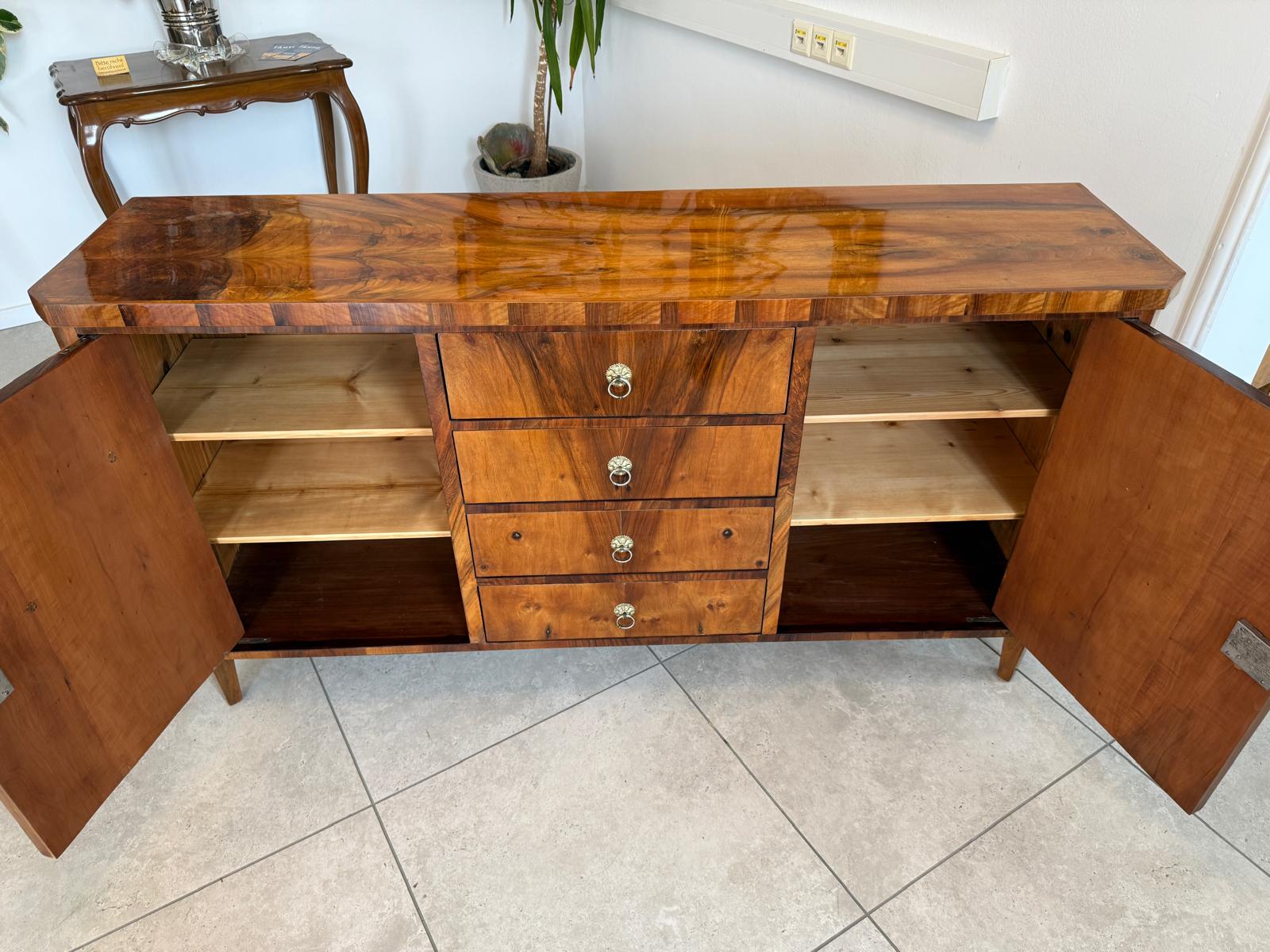 Restaurierte Biedermeier Anrichte Sideboard Antiquität G1821