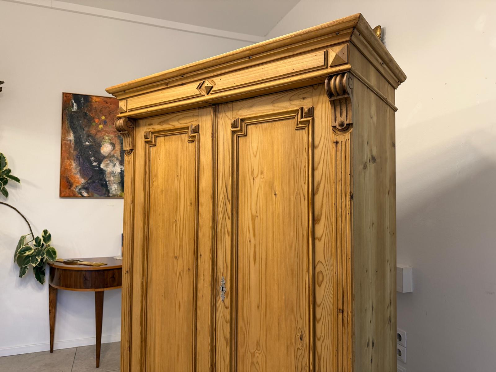 Gründerzeit Bauernschrank Bauernkasten Hallenschrank G2385