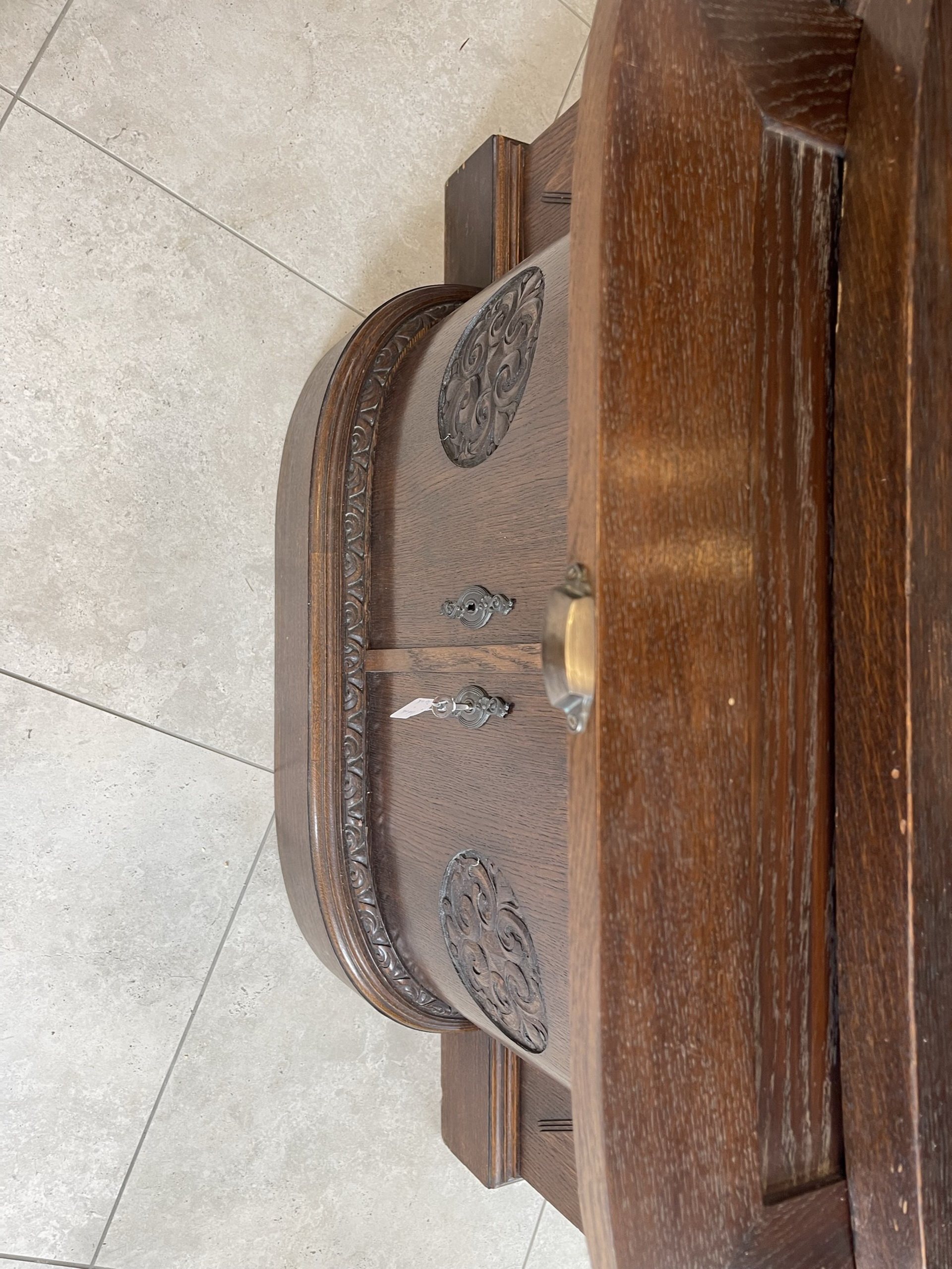 antiquitaeten_103 Originales Historismus Aufsatzbuffet Altarschrank B1533