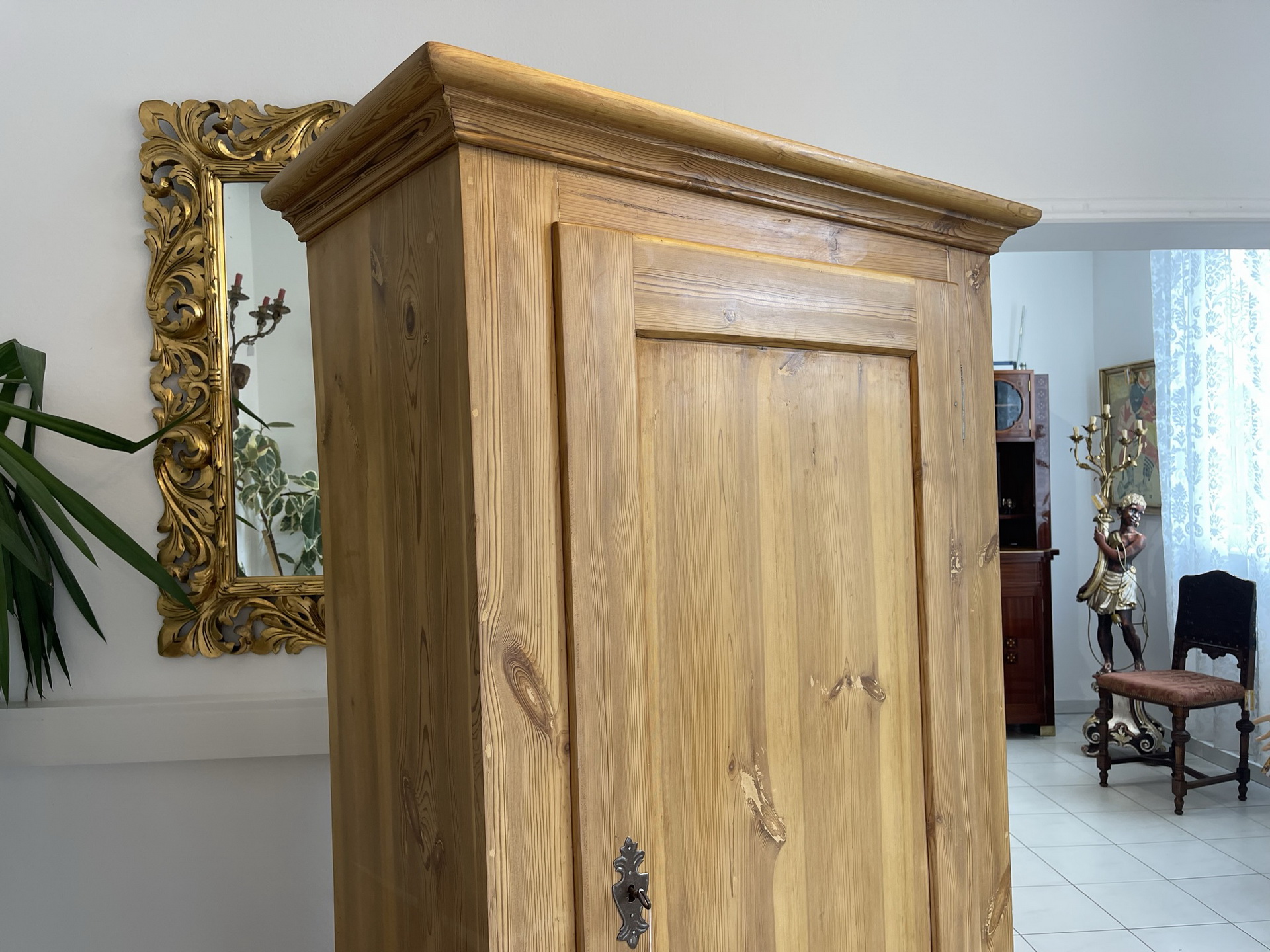 bauernm-bel-antik_124 Biedermeier Bauernschrank Naturholzschrank B1444