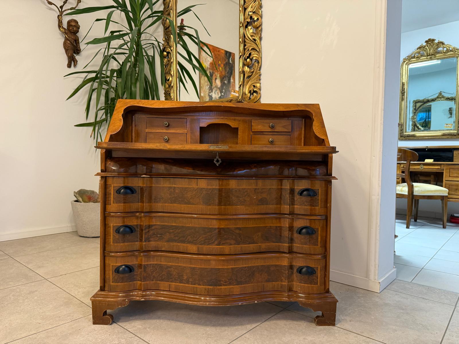 Sekretär Schreibsekretär Barockstil Marketerien Traum G2314