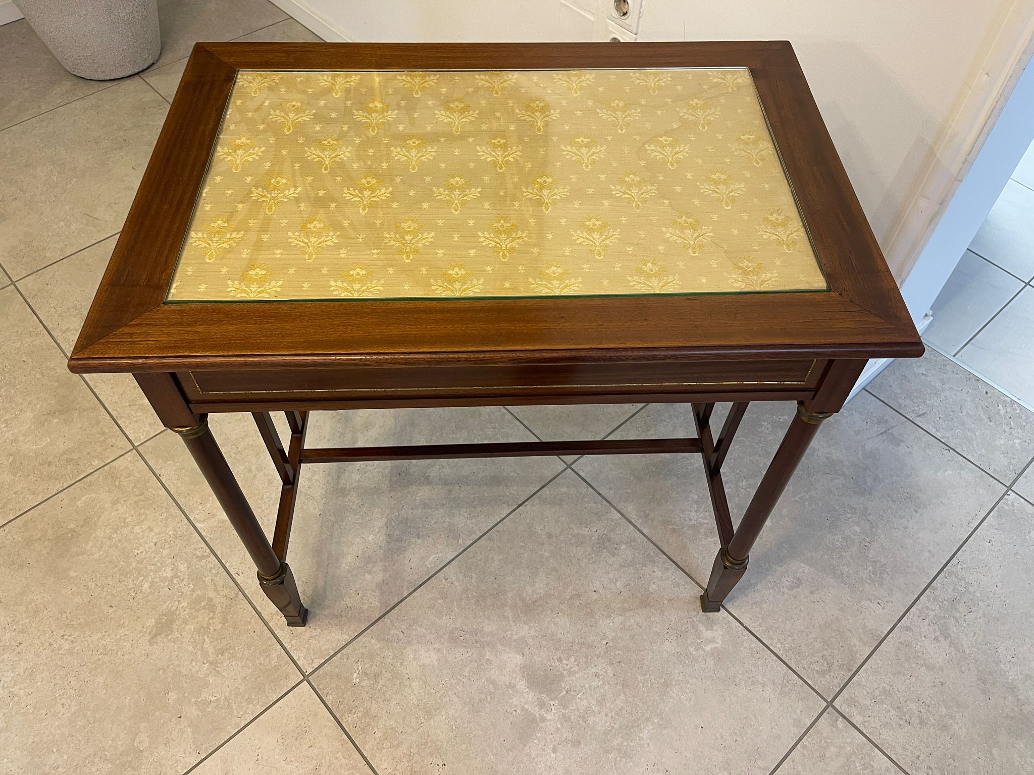 68ba064f-380a-4af8-a649-60faeebbfa09 Jugendstil Tisch Beistelltisch Designertisch Eichenholz A5125