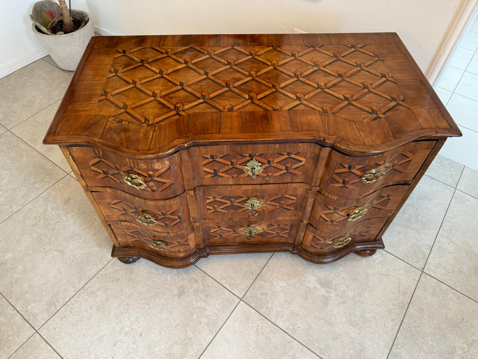 Sale Authentische Barock Kommode Ladenkommode Original Antiquität G2250