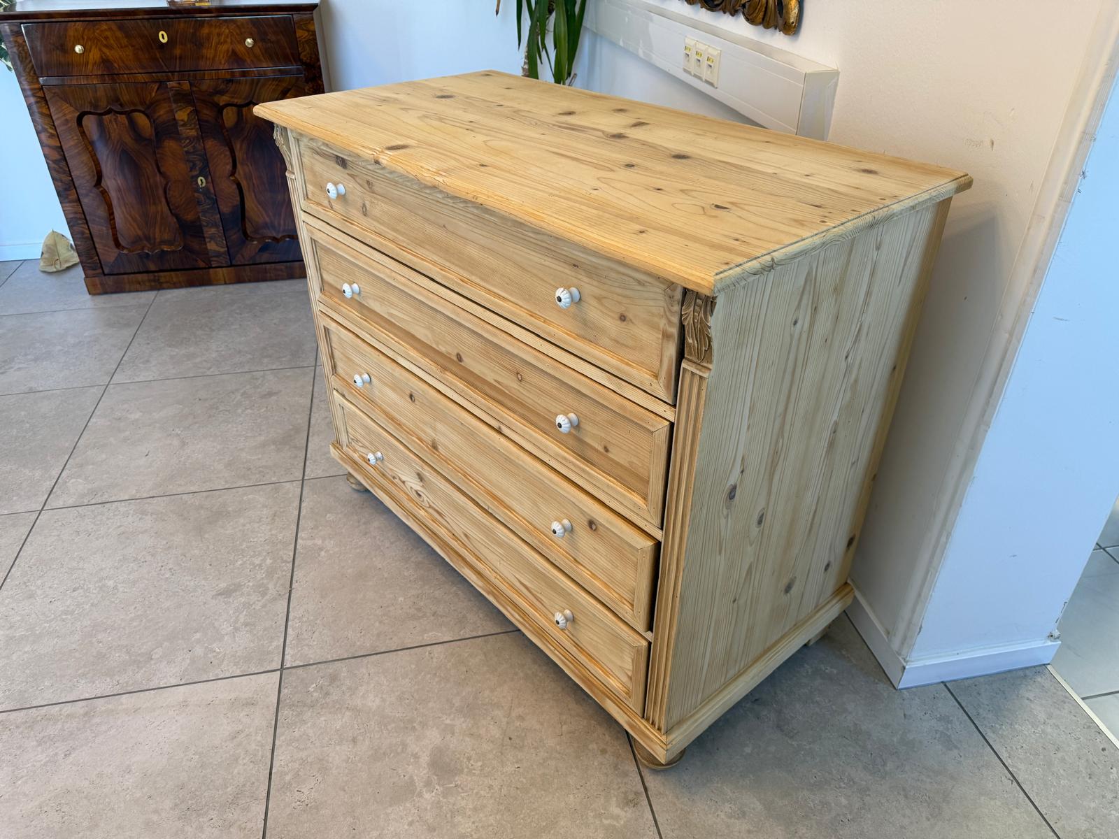 Bauernkommode Apothekenschrank 4 Ladenkommode Ladenschrank Weichholz D2422