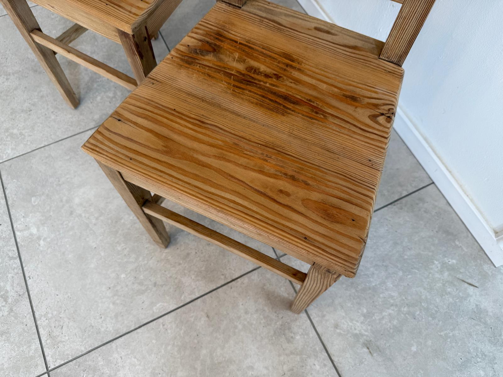 2 Alte Antike Bauernsessel Stuhl Landhaussessel G1874