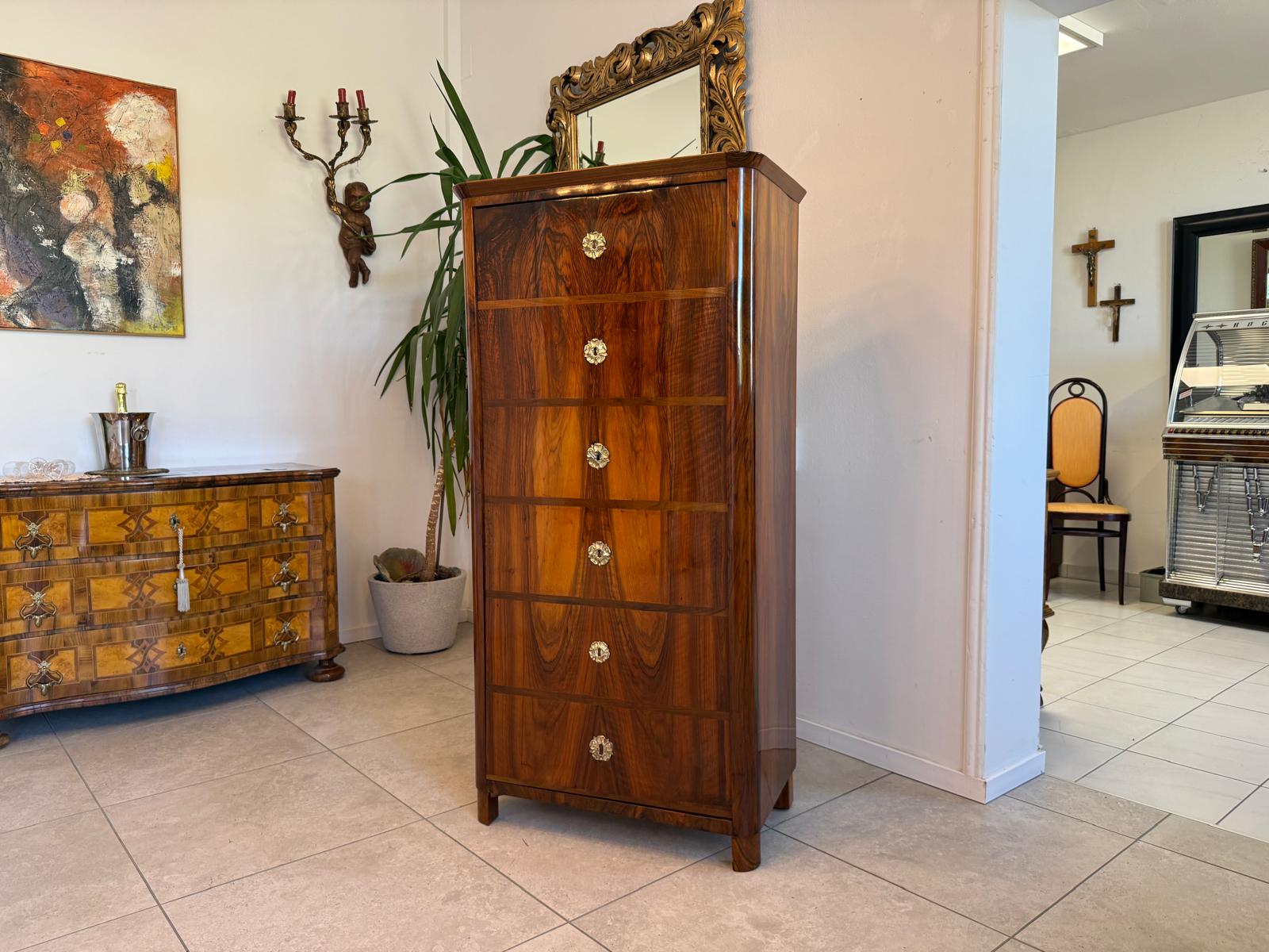 Biedermeier Schrank Blenderschrank Restauriert Antiquität D2605
