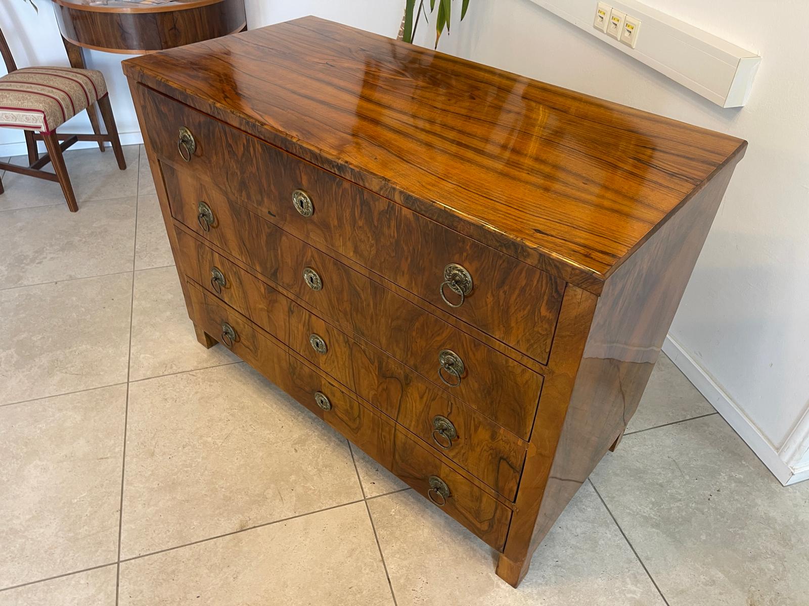 Biedermeier Schreibkommode Ladenkommode Original Antiquität G1092