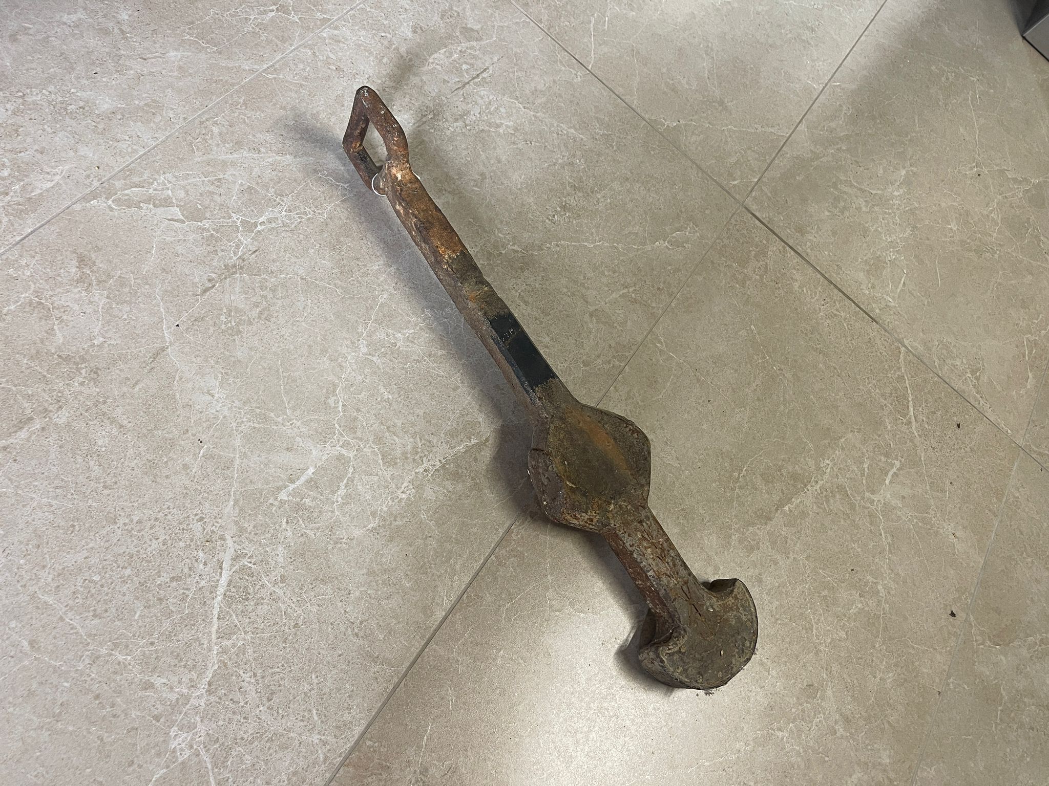 Wuchtiger Glockenklöppel aus Eisen – um 1850 Eisenklöppel G1637