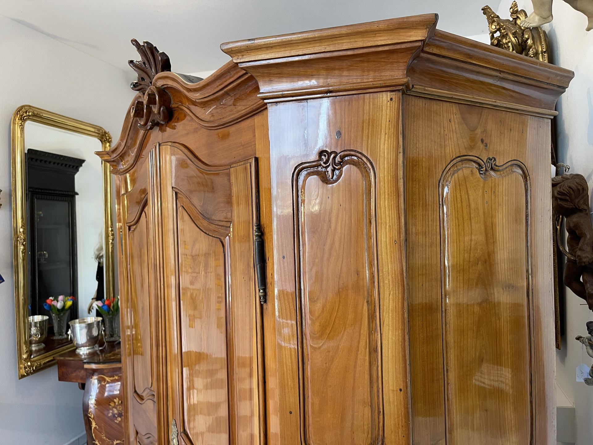barock-empire-biedermeier_20LLxltpa4qGlj8 Prachtvoller Barockschrank Bauernschrank Antik Altrestauriert A2773