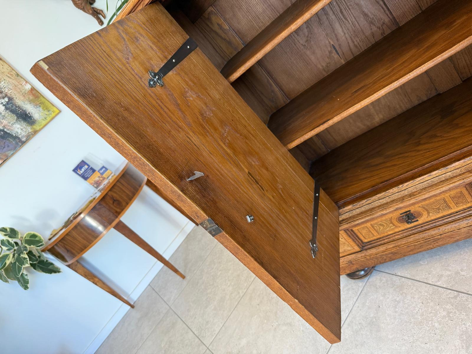 Spätrenaissance Anrichte Eichenholz Original Rarität Antiquität G2189