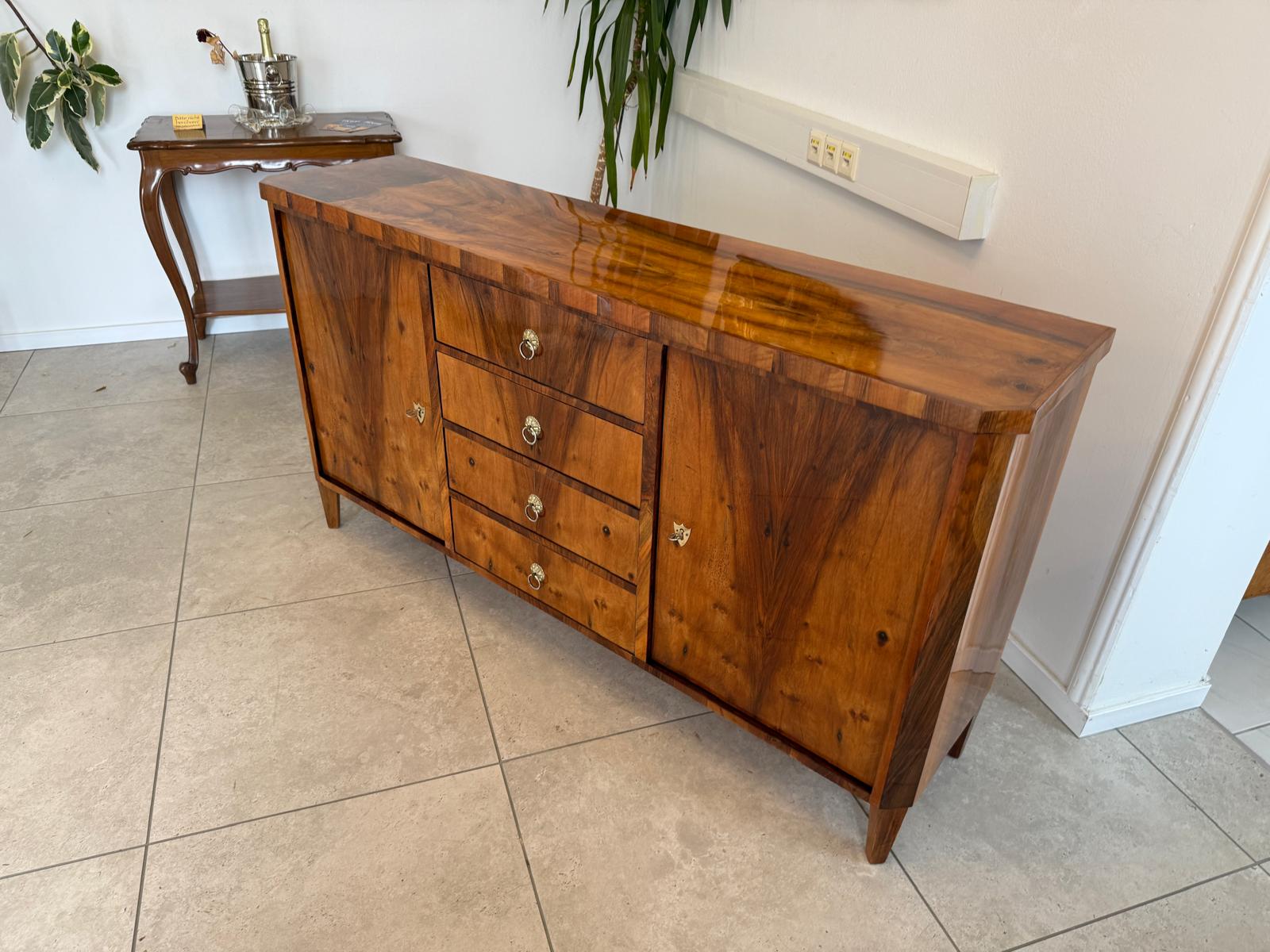 Restaurierte Biedermeier Anrichte Sideboard Antiquität G1821