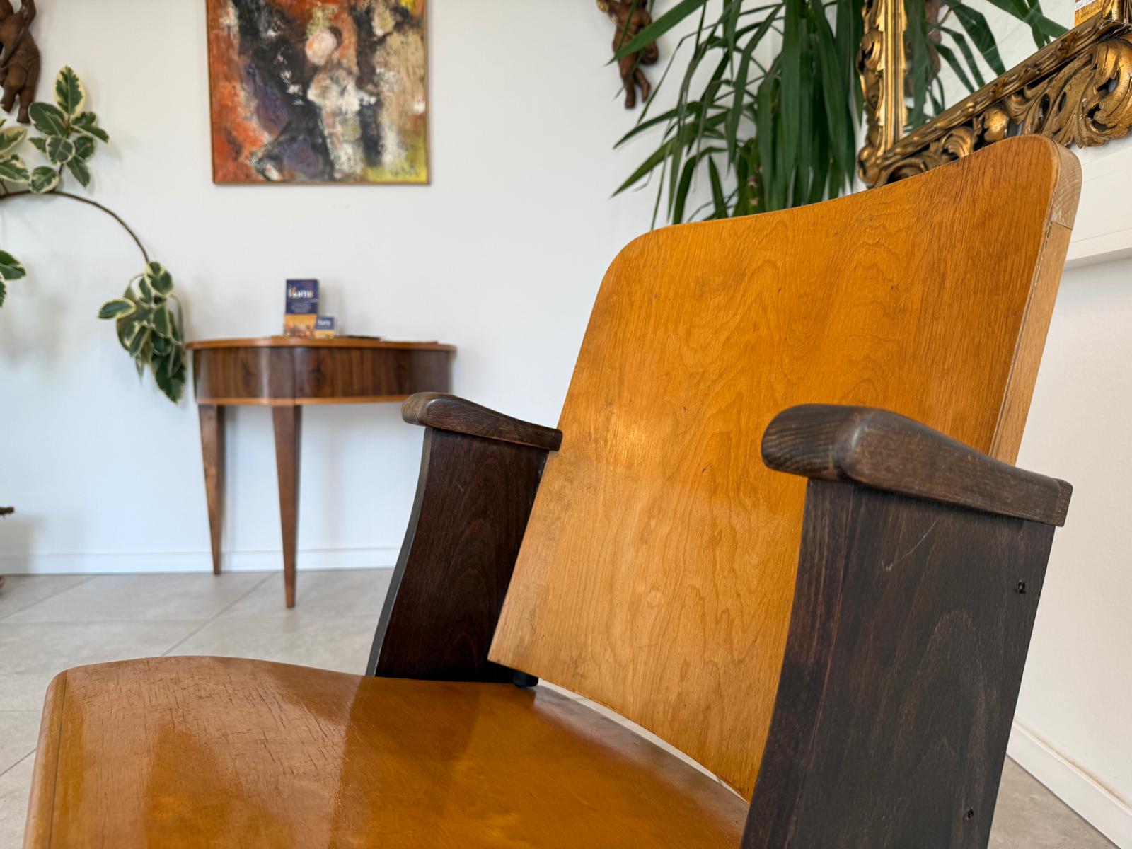 Original Kinosessel 1er Sitz Klappstuhl Stuhl Nostalgie G2153