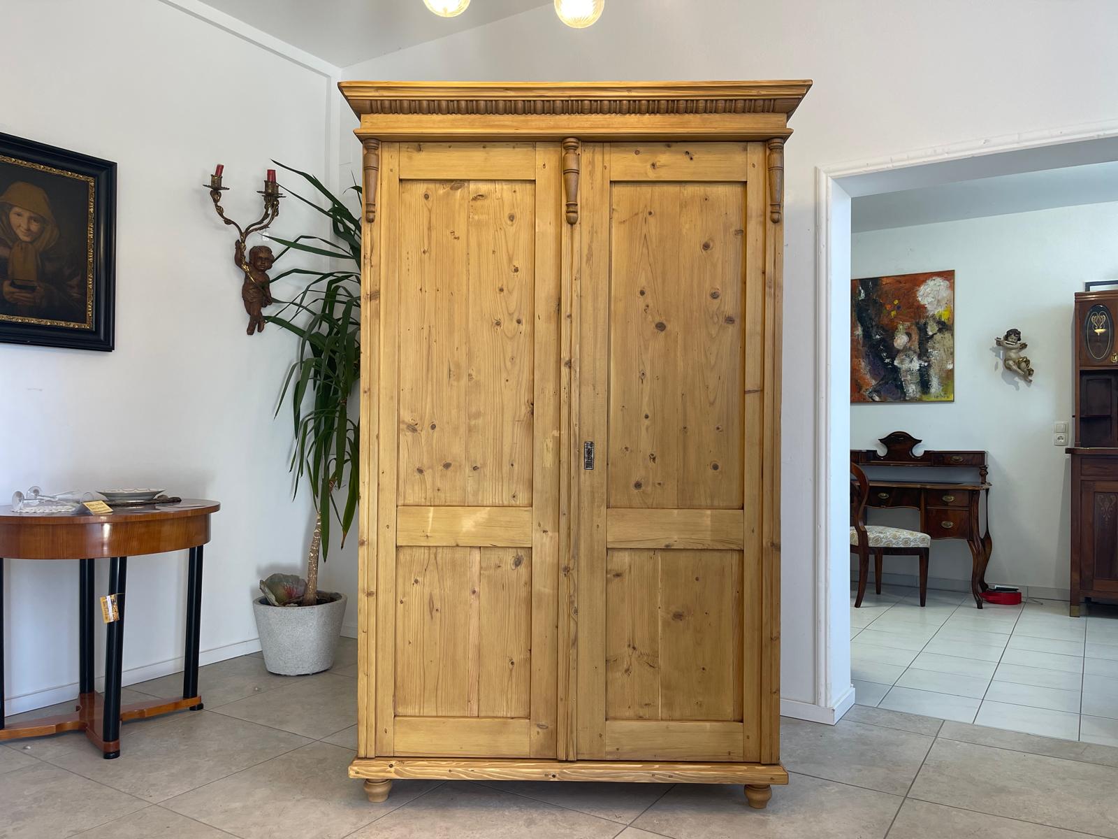 Gründerzeit Bauernschrank Bauernkasten Hallenschrank G1277