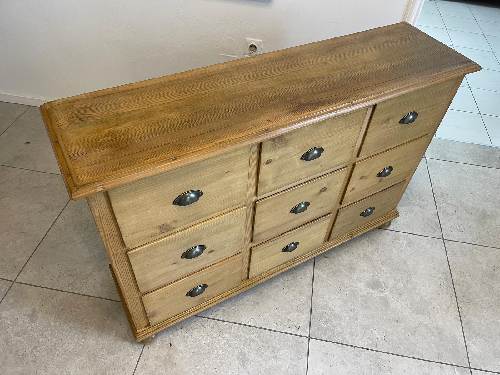 Bäuerliche Kommode 9 Ladenkommode Landhausmöbel Weichholzmöbel G1252
