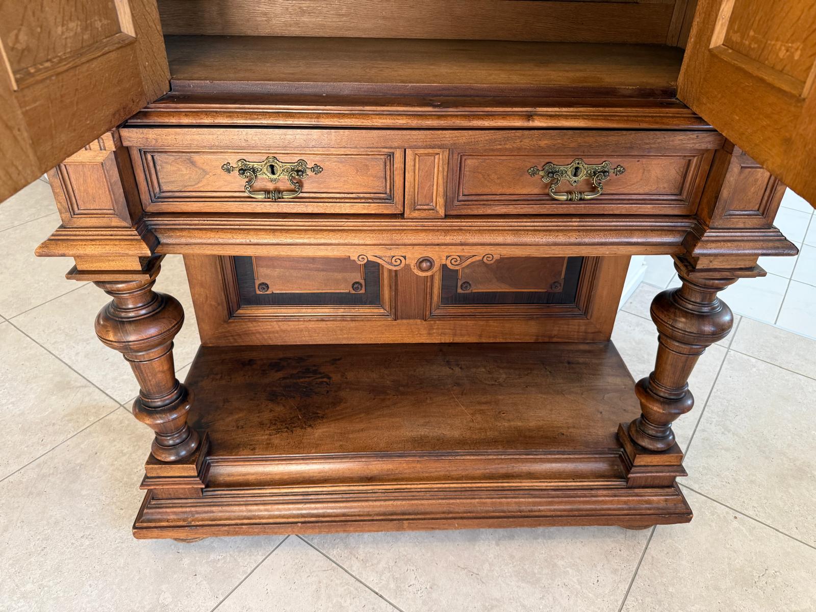 Sale Säulenanrichte Stollenschrank Gründerzeit Anrichte Antiquität G2188