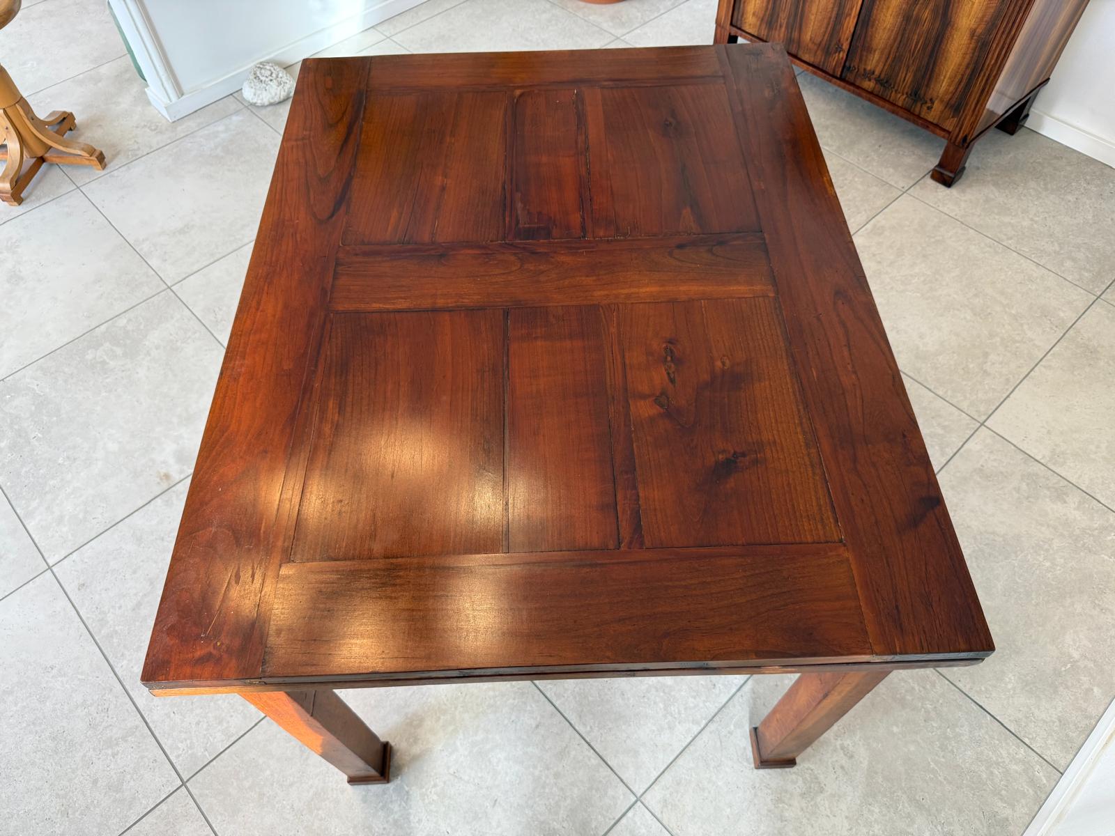 Biedermeier Auszugtisch Speisetisch Tisch Nussholz G2109