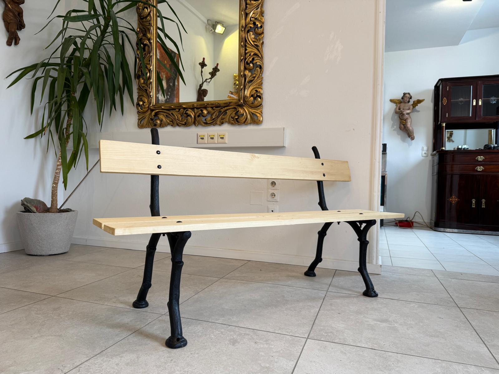 Gartenbankerl Bankerl Landhausbankl Eisenbankerl D2358