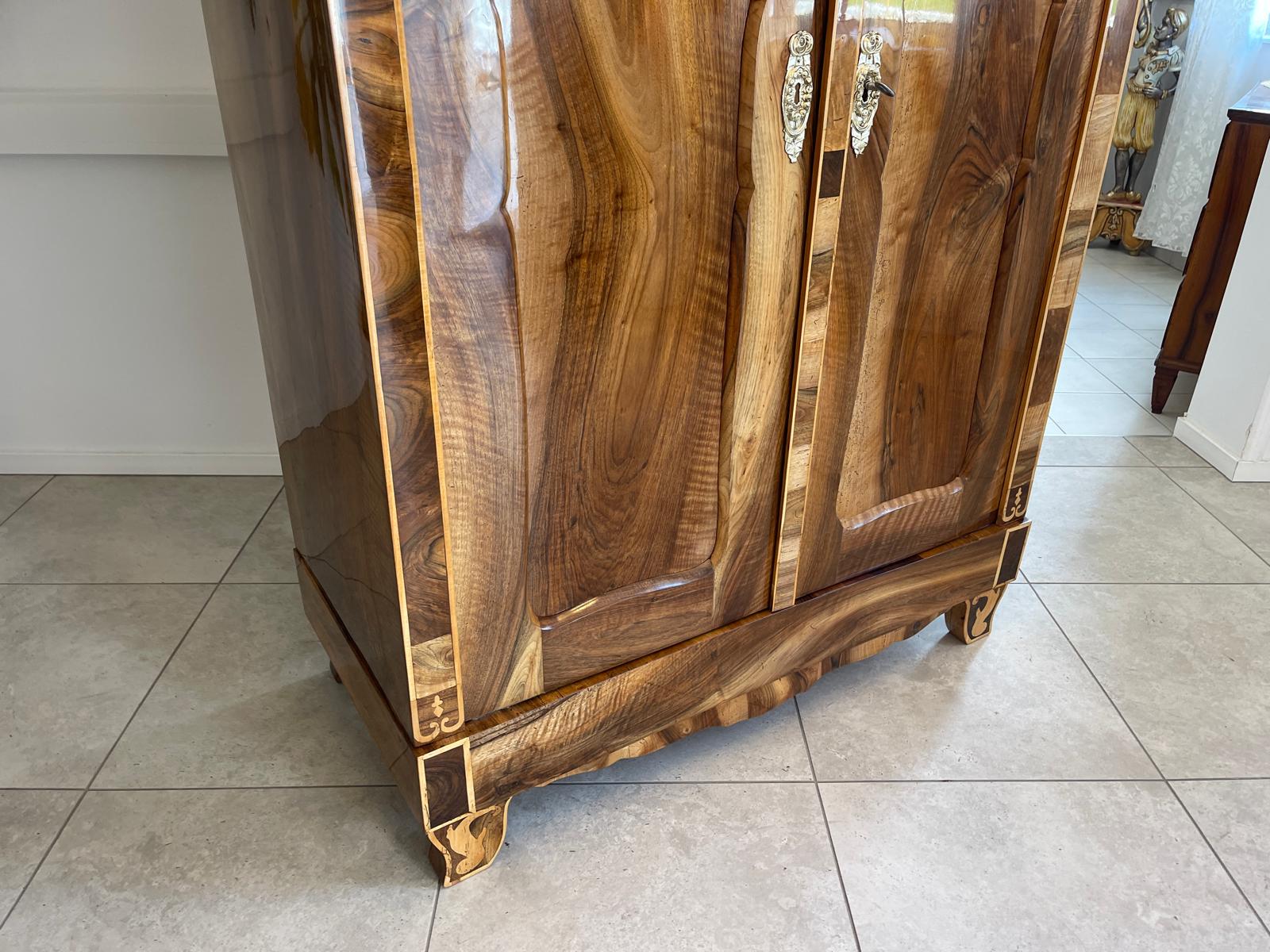 Traum Restaurierter Biedermeier Schrank Kleiderkasten Hallenschrank Antiquität G1445