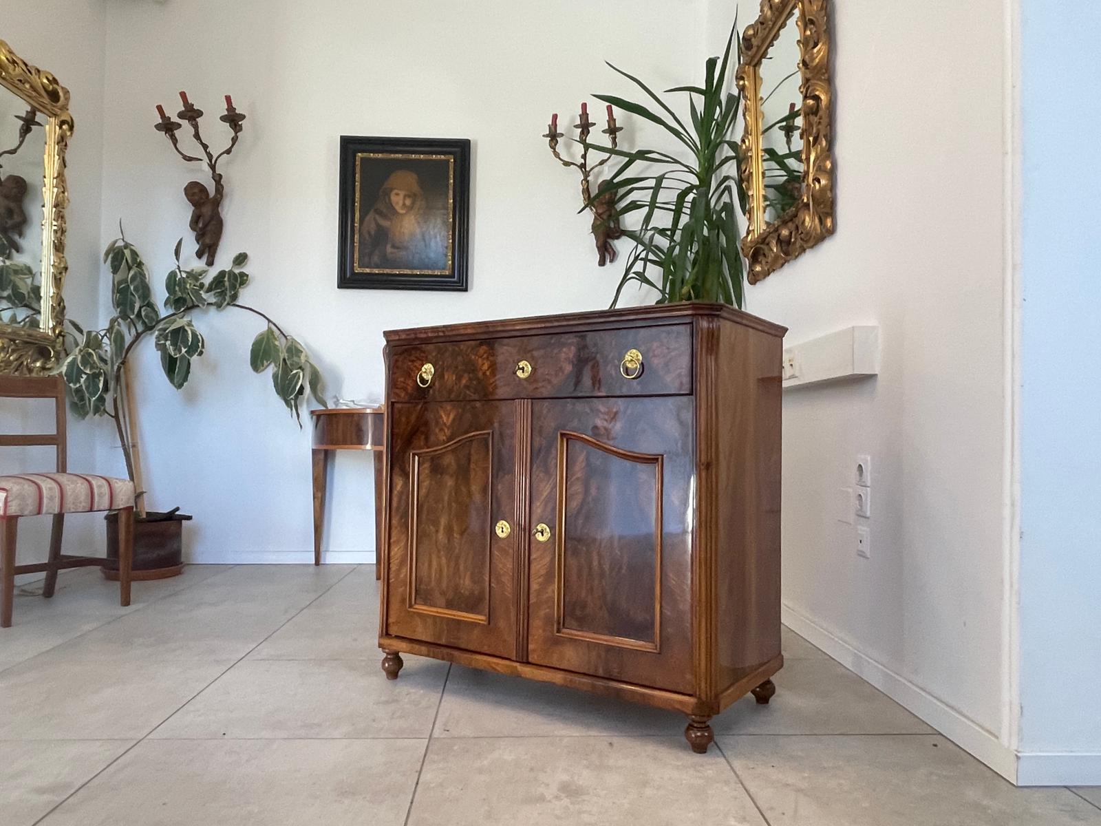 Sale Restaurierte Biedermeier Kommode Nussholz Antiquität A5494