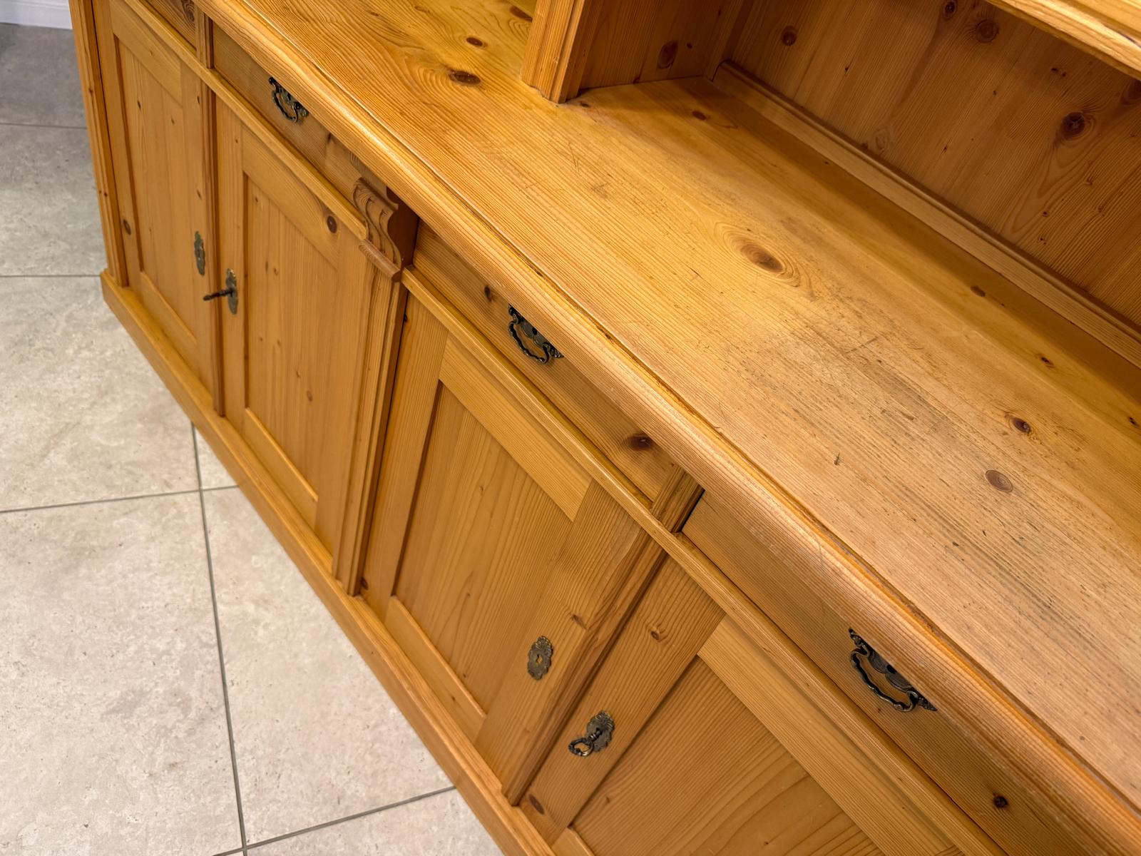 Grosses Bücherregal Stellage Bücherschrank Bauernkasten Bücherwand G2408