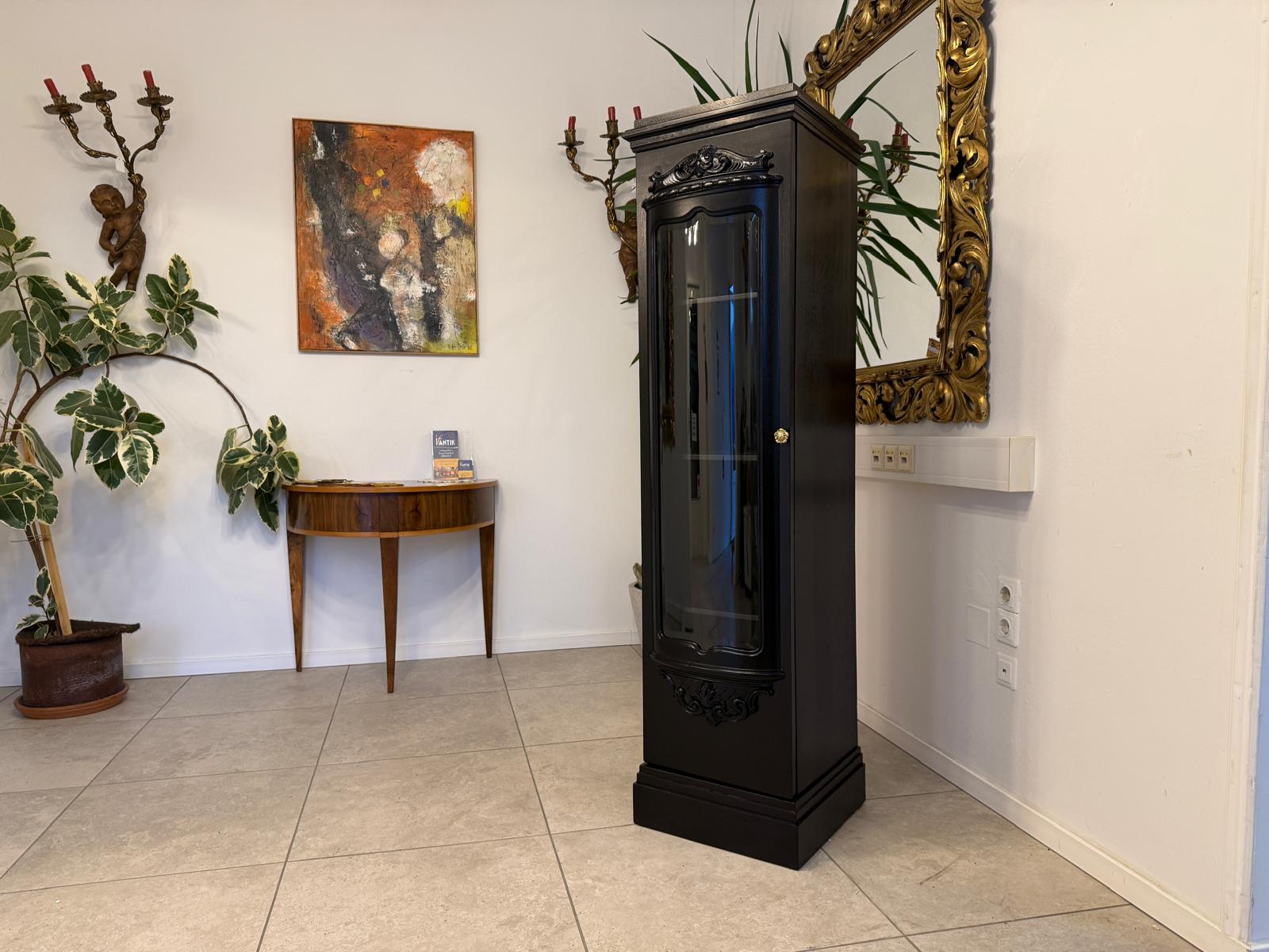 Sale Restauriertes Jugendstil Vitrine Pfeilervitrine Glasschrank Traum G2390