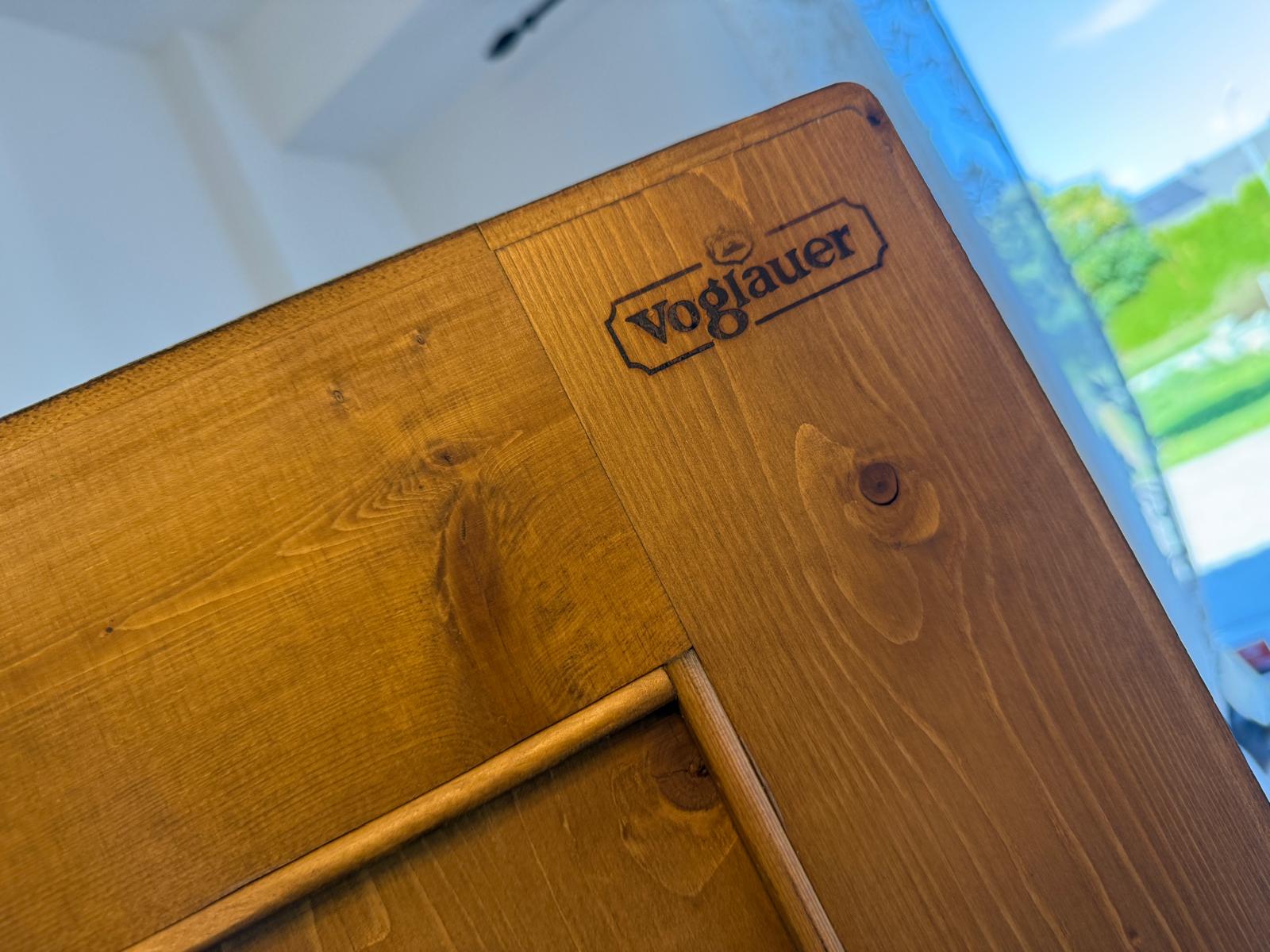 Voglauer Schrank Bauernschrank Anno 1800 Altblau G2041