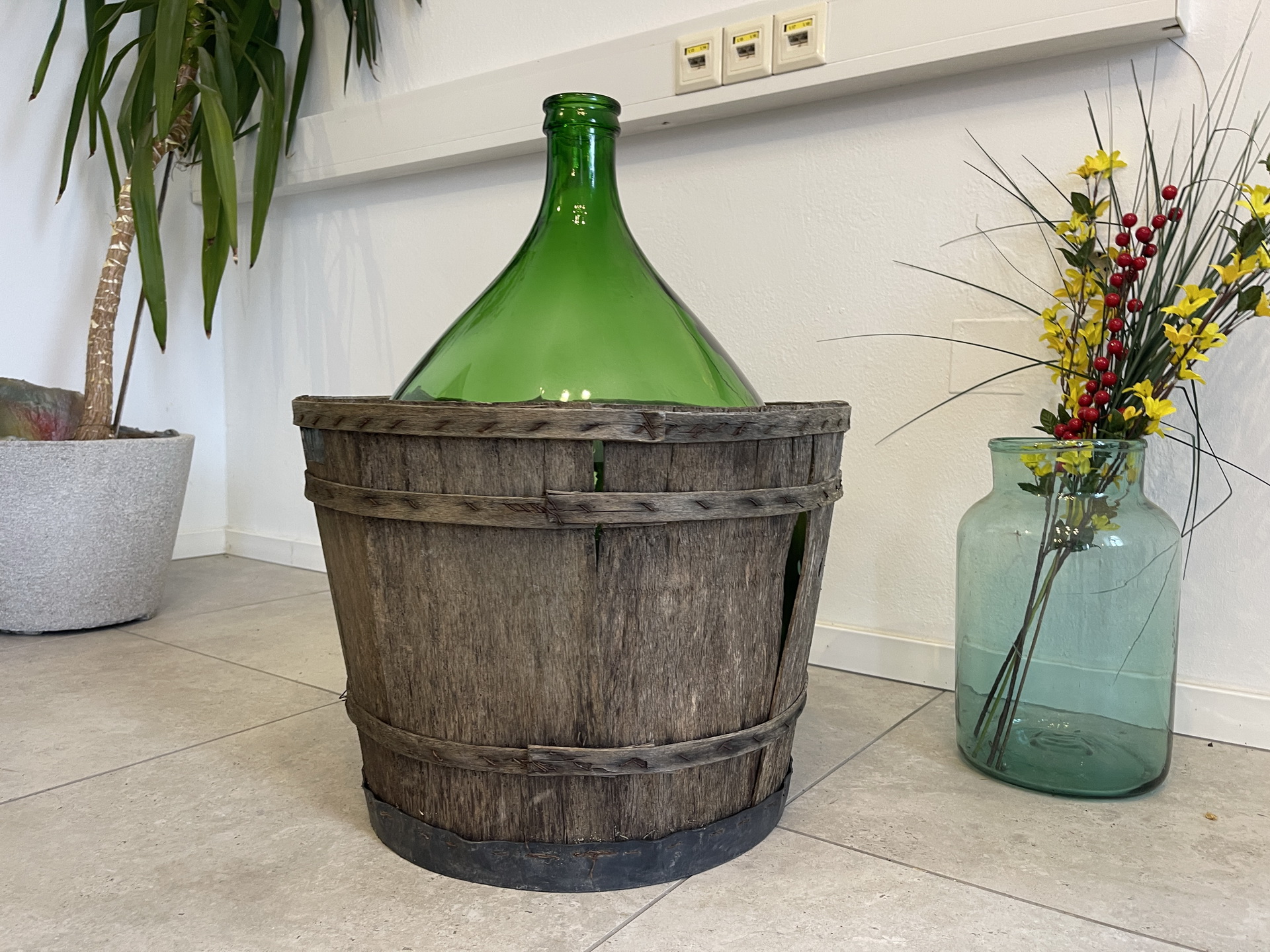 IMG_4393S4wD4zLRvgzEB Alte Ballonflasche Weinballon, Gärballon, Ballonflasche A4726