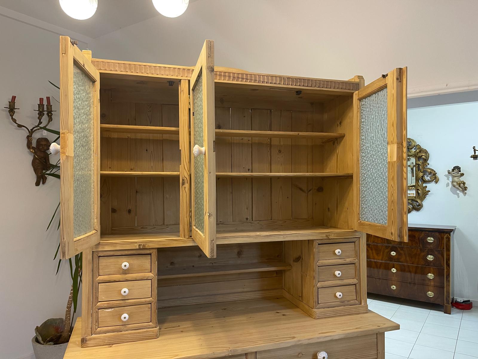 Jugendstil Küchenbuffet Küchenschrank Küchenkredenz G1063