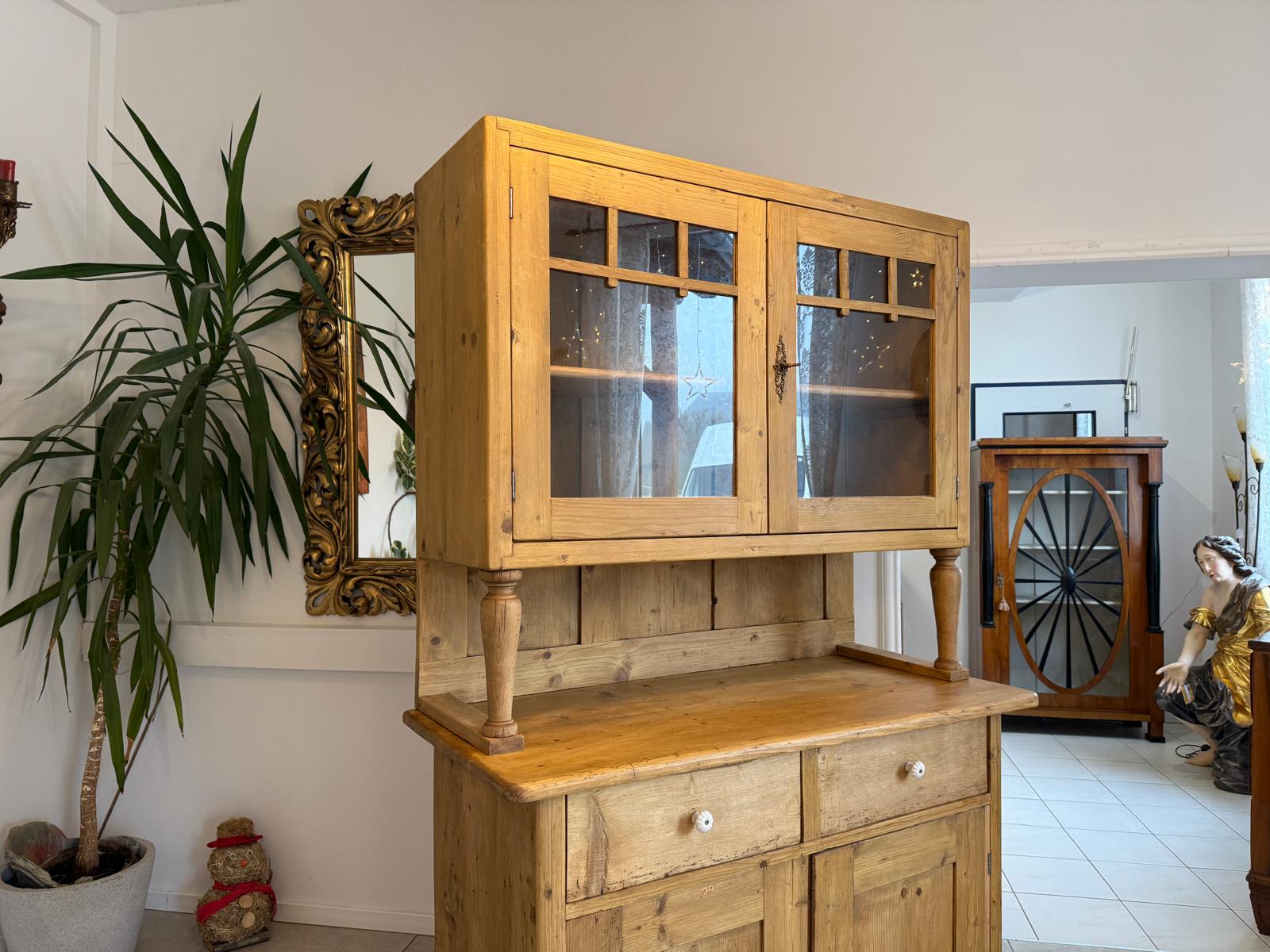 Jugendstil Küchenschrank Küchenkredenz Antik G2333