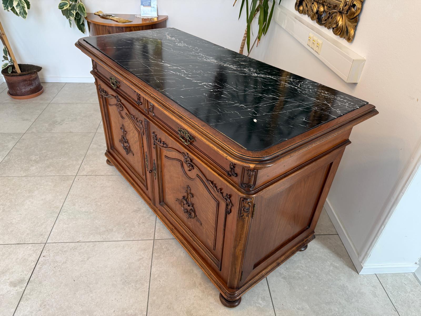 Originale Pfeiferlbarock Anrichte Barschrank Buffet Altarschrank D1009