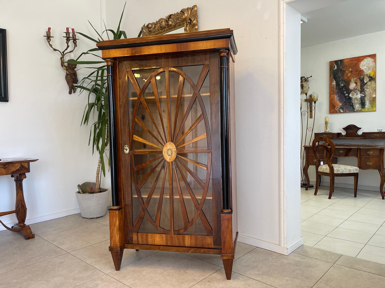 Sale Empire Vitrine Sonnenvitrine Bücherschrank Antiquität G1372