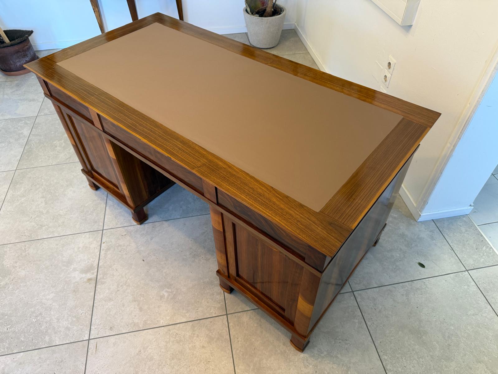 Restaurierter Biedermeier Schreibtisch Sekretär Bürotisch Antiqutität G2163
