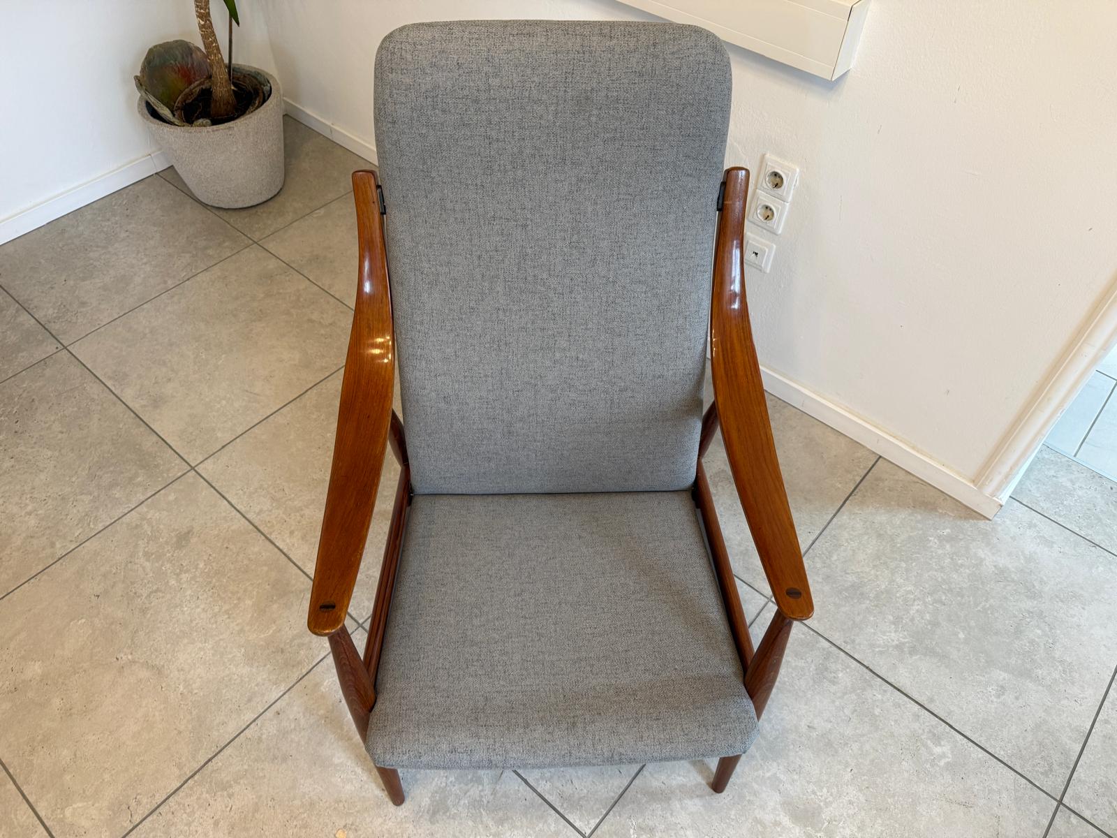 Perfekter dänischer Armlehnsessel Stuhl Buchenholz G2265