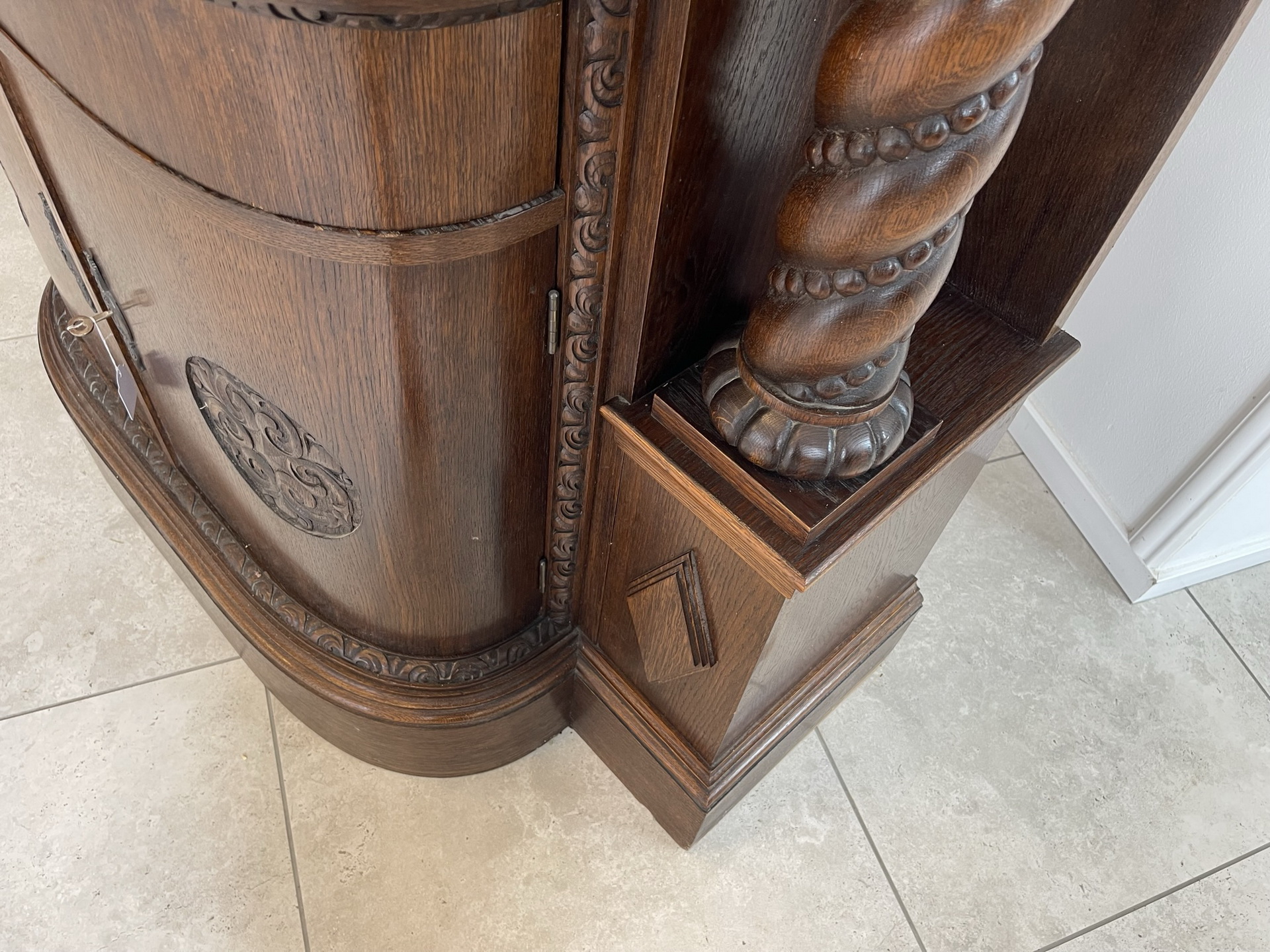 antiquitaeten_94 Originales Historismus Aufsatzbuffet Altarschrank B1533