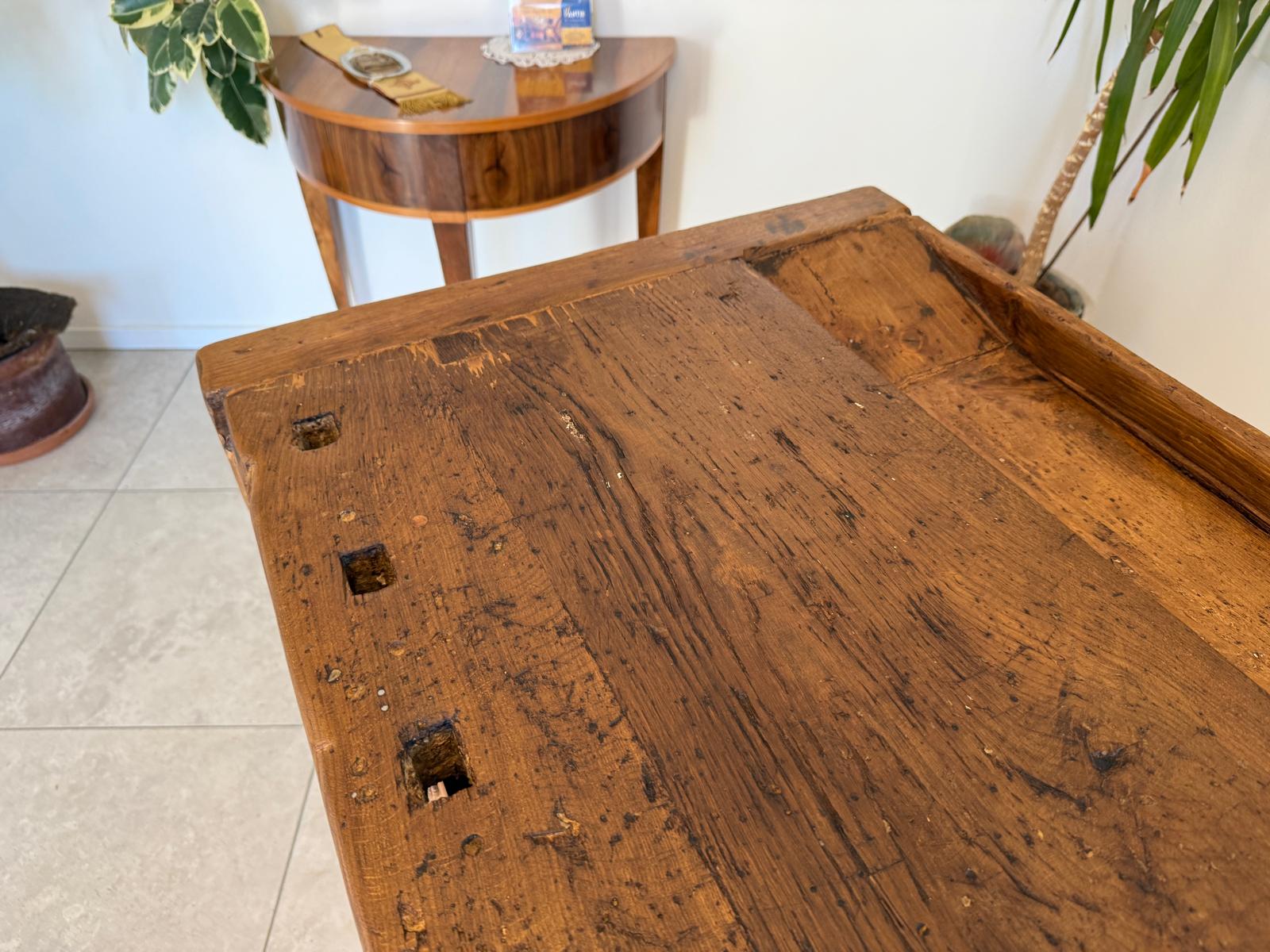 Urige Hobelbank Werkbank Pult Tresen Ladenschrank G2190