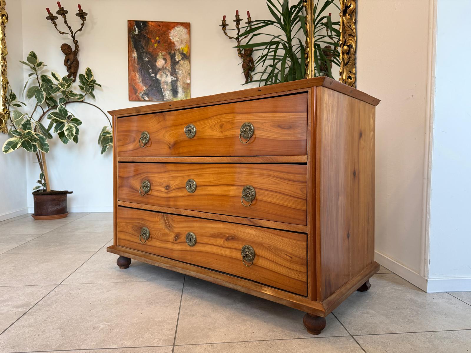 Sale Originale Biedermeier Kommode Kirschholz G2253