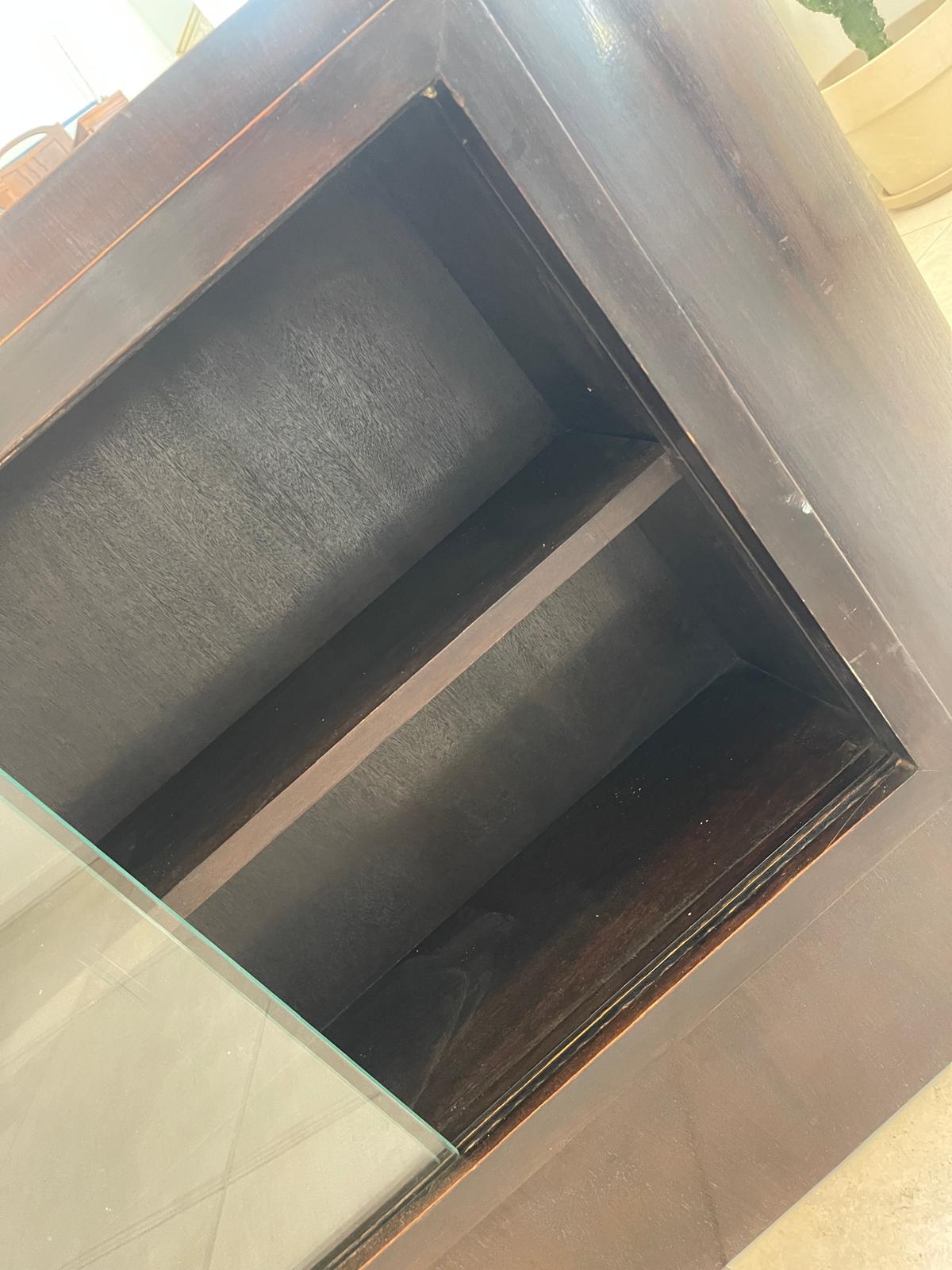Art Deco Sekretär Büroschreibtisch mit Wurzelholzmaserung G1305
