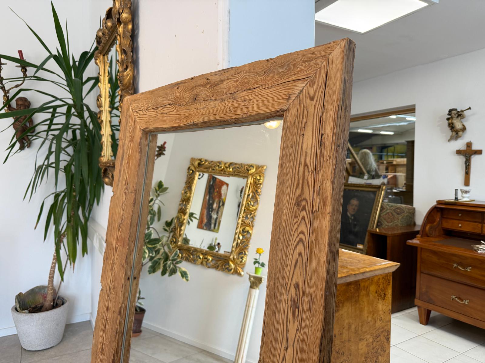 Wandspiegel Altholzspiegel  Bauernspiegel Rustikal G1916