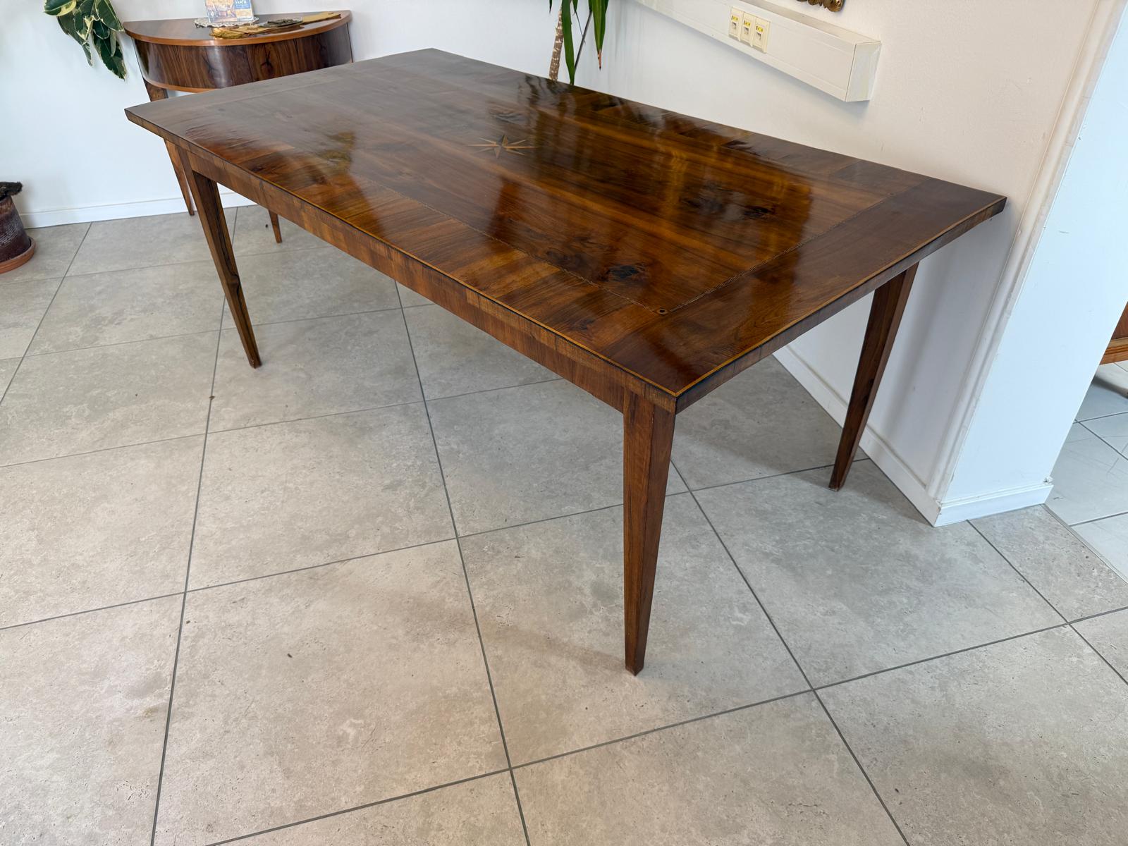 Biedermeier Tisch Esstisch Antik Refektoriumtisch G2146