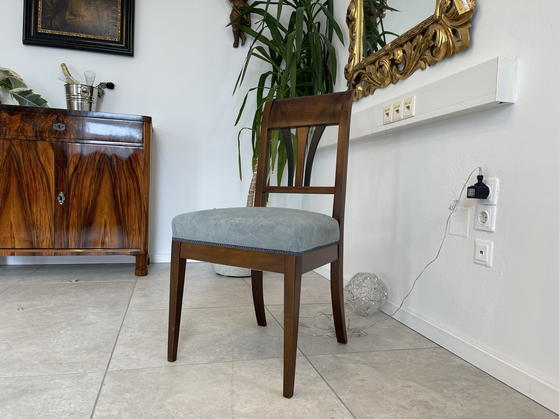 Biedermeier-Barock_35_1 Biedermeier Sessel Nussholz Schaufelsessel B1373