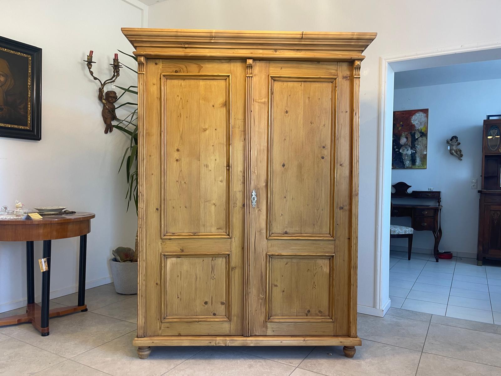 Sale Steirischer Biedermeier Bauernschrank Naturholzschrank Bauernmöbel Antik G1299