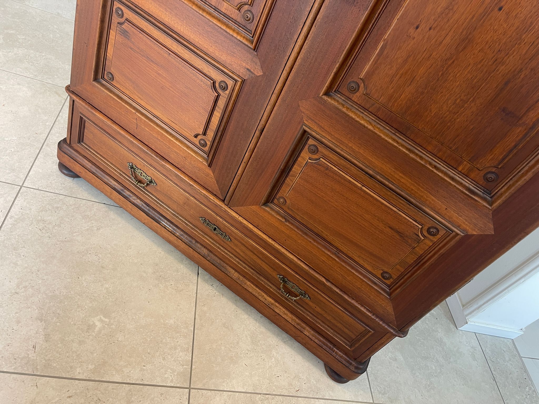 Prächtige Historismus Schrank Kleiderkasten Kasten G1518