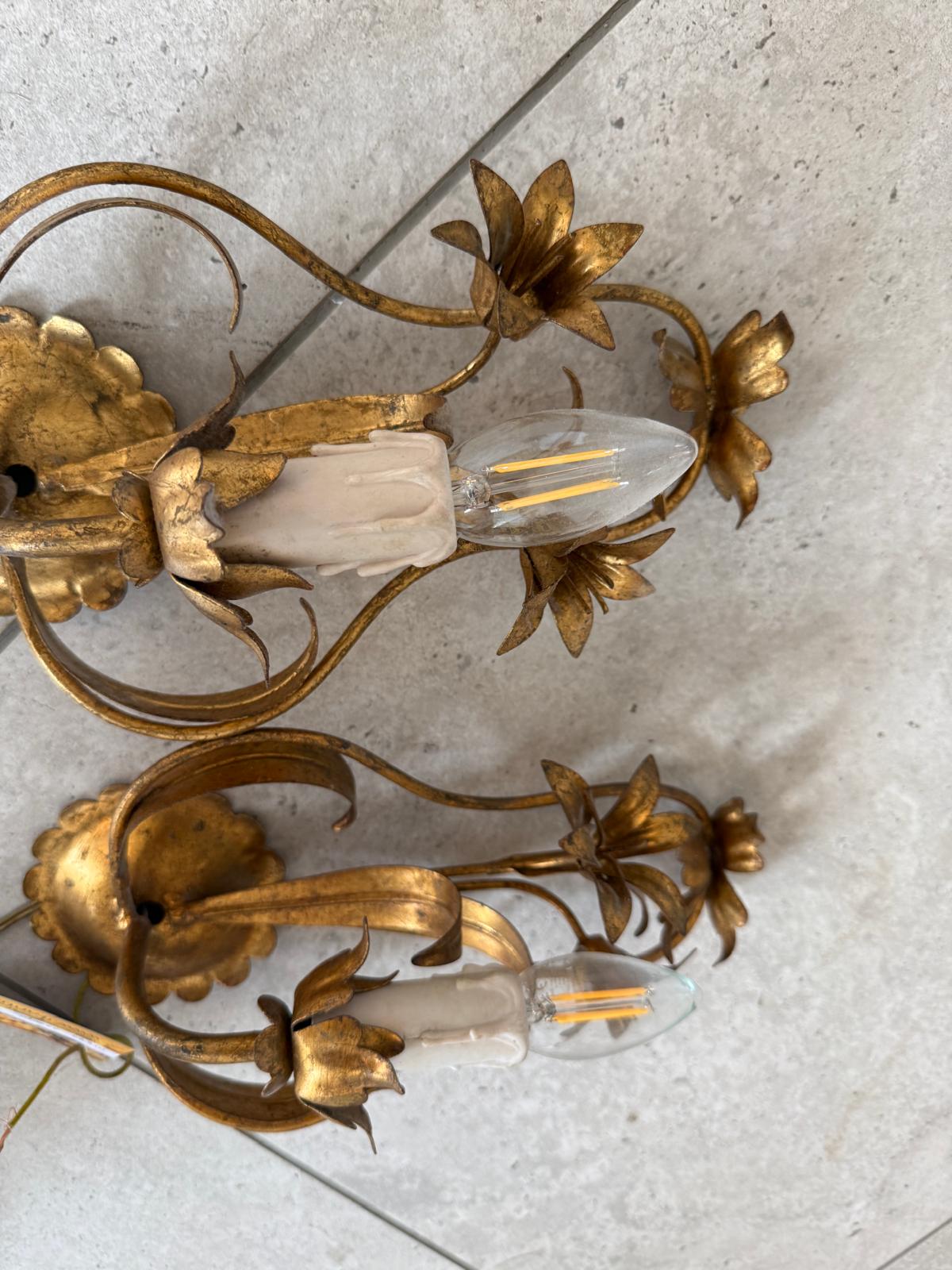 Wandleuchten Wandlampen 2 Stück venzianisch  D2379