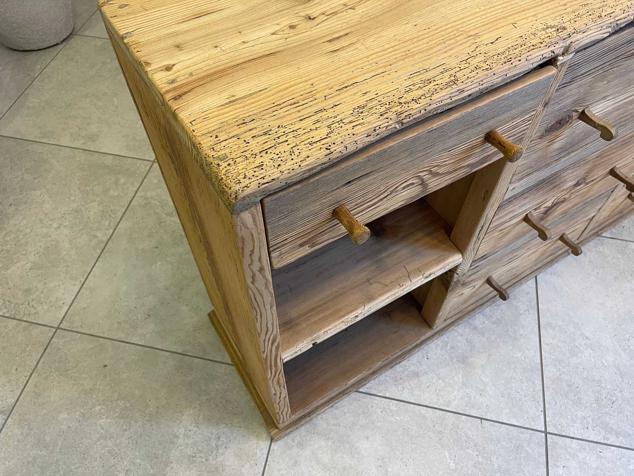 Urige Anrichte Sideboard Ladenkommode Ladenschrank Bauernschrank Bauernmöbel G1076