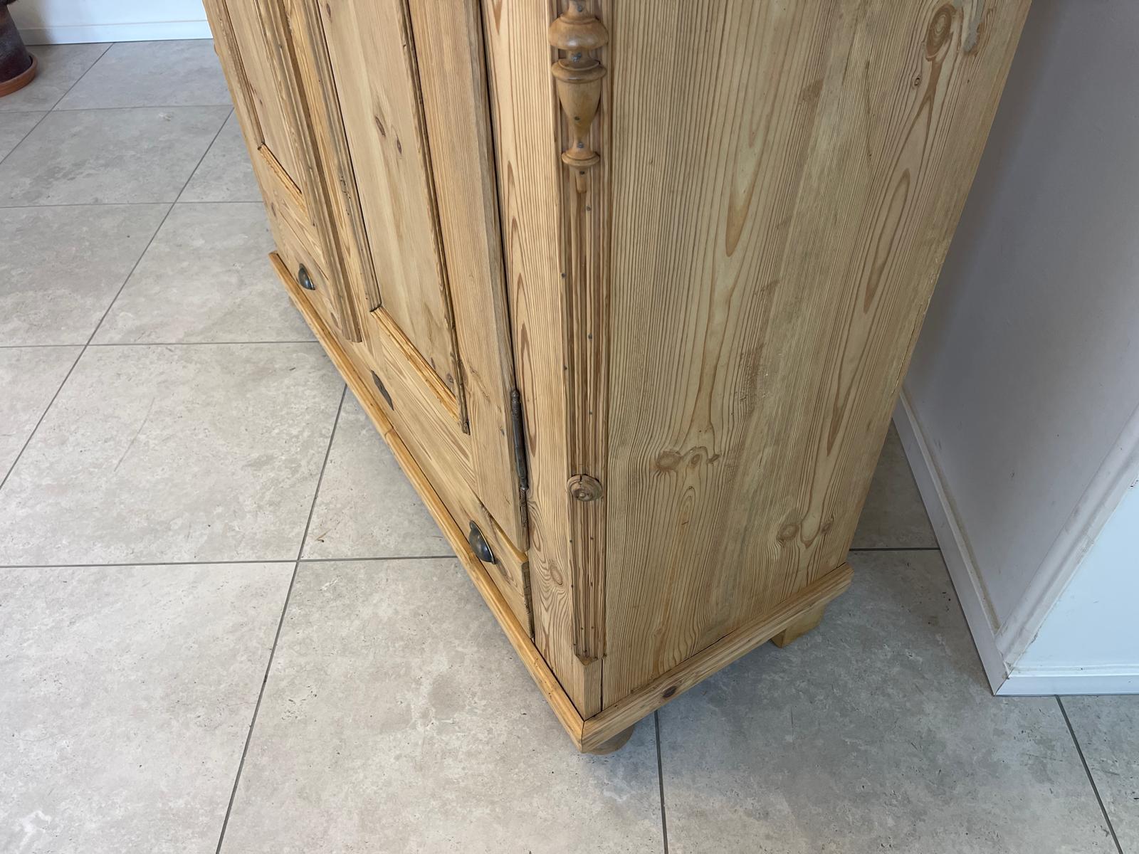 Steirischer Biedermeier Bauernschrank Naturholzschrank G1147
