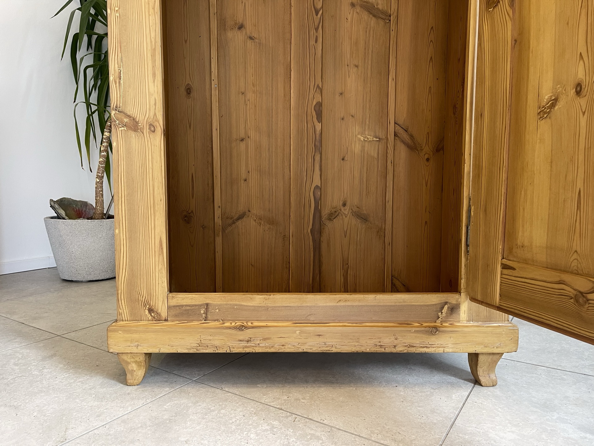 bauernm-bel-antik_130 Biedermeier Bauernschrank Naturholzschrank B1444
